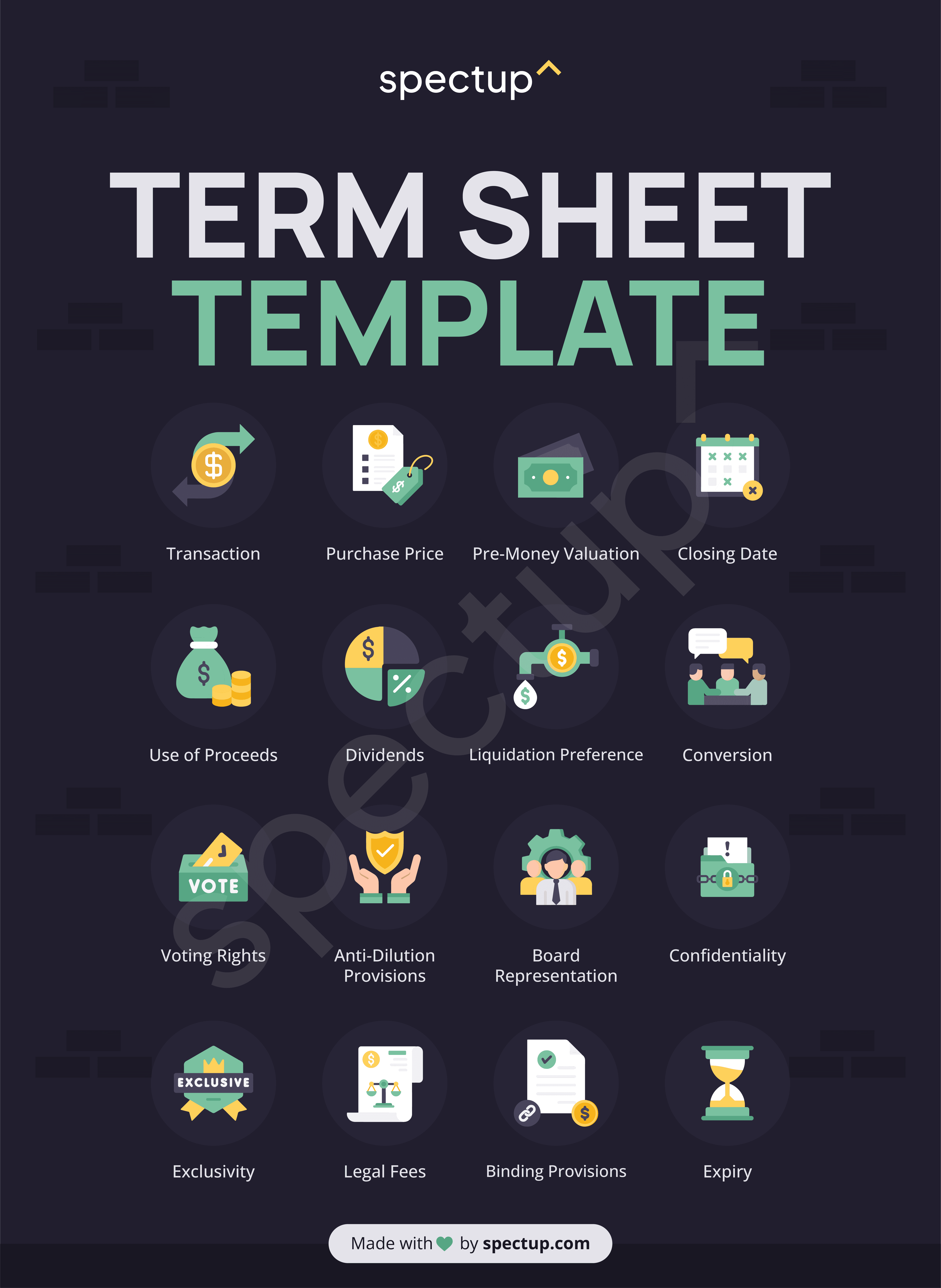 Infographic: Term Sheet - Template