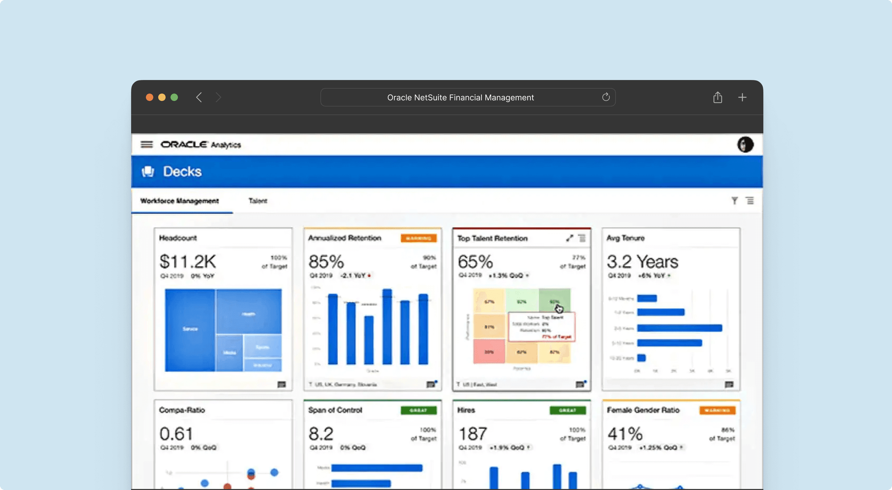 Oracle netsuite financial management