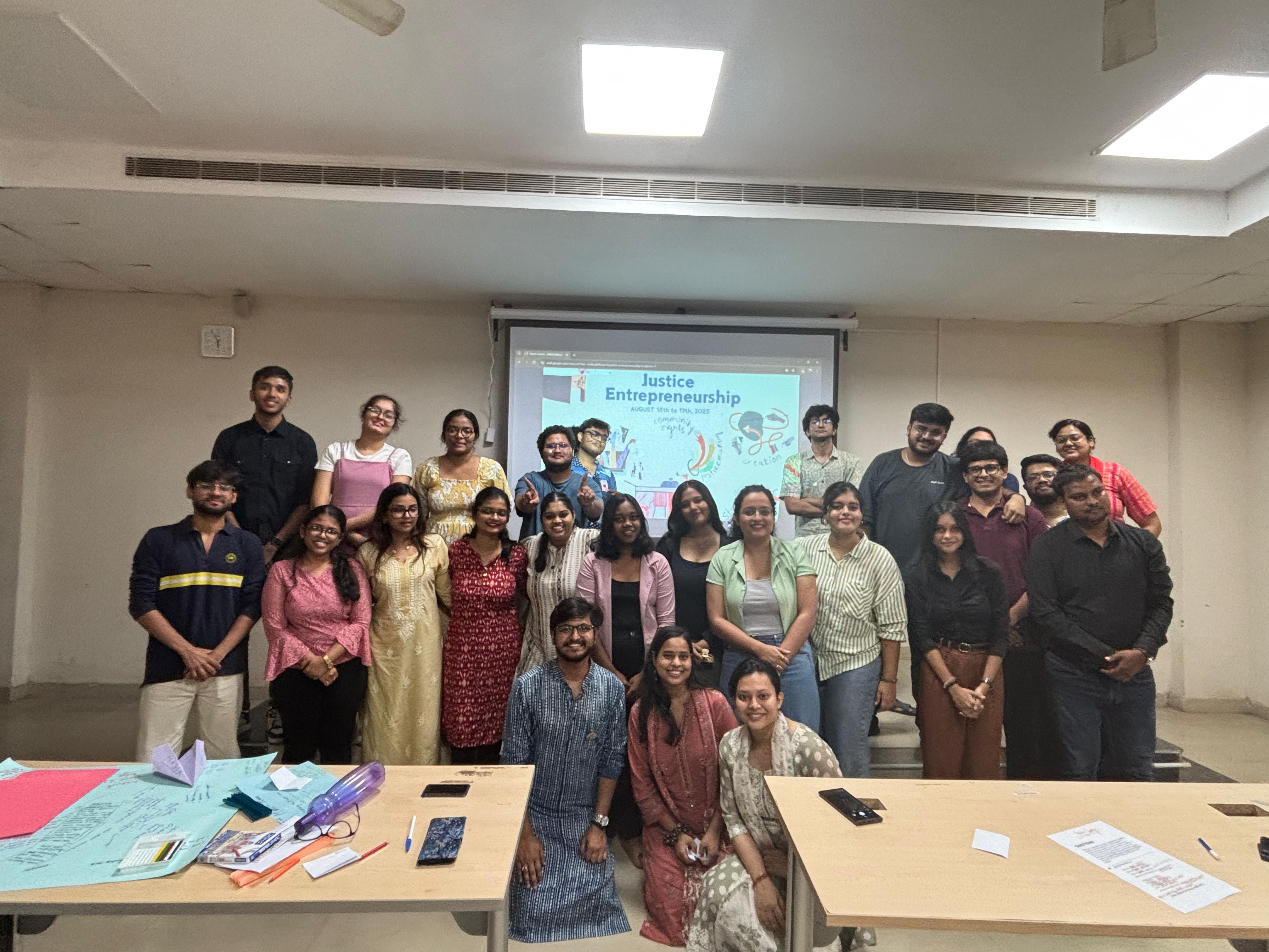 A group photo with participants