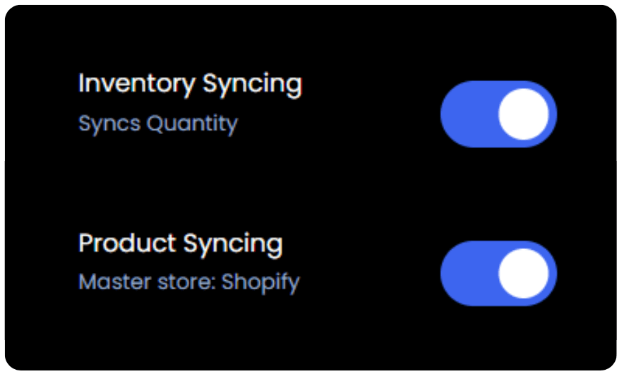 Inventory and Product Syncing Feature - QuickSync