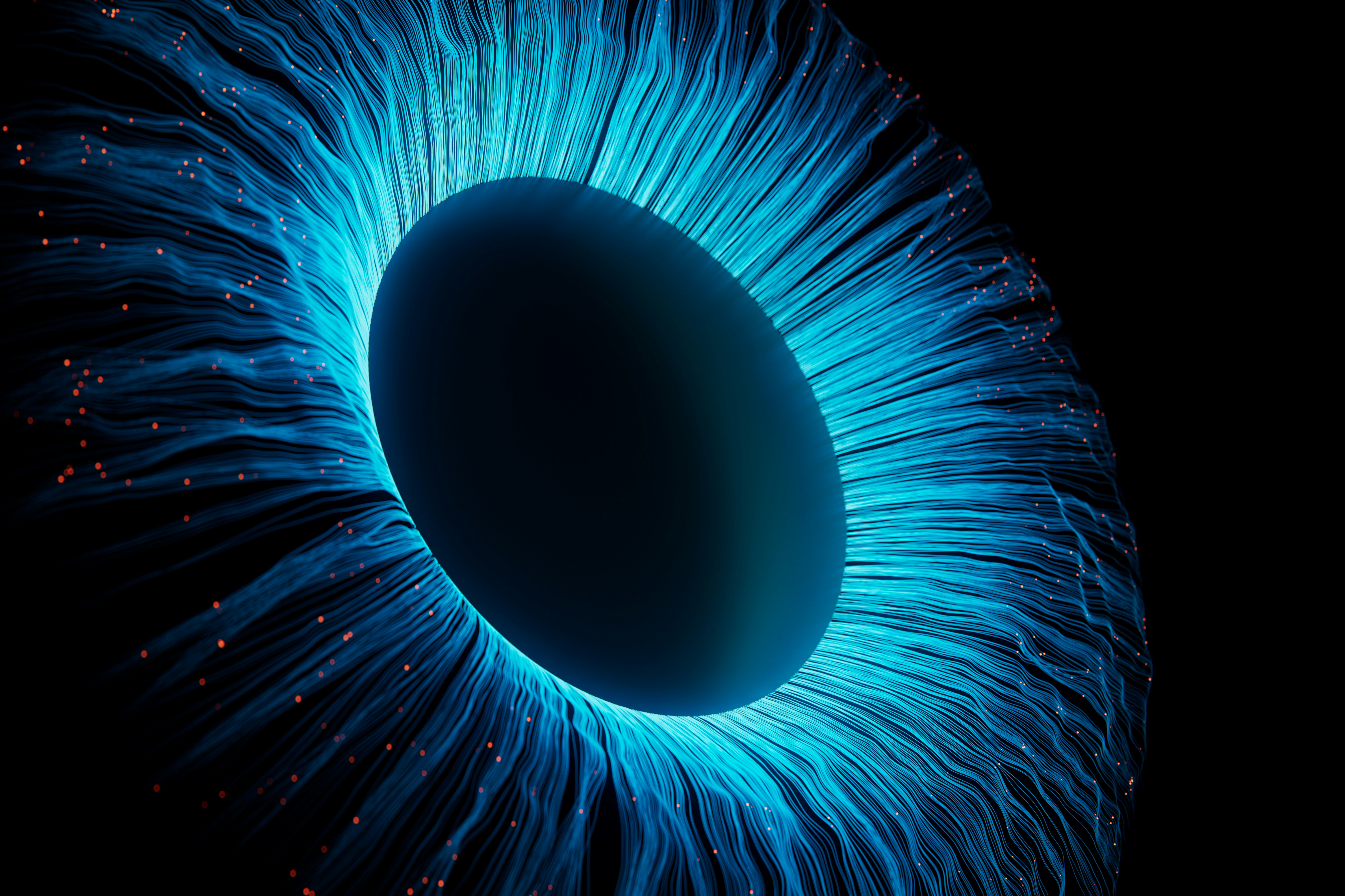 a black and white living room with a large tv