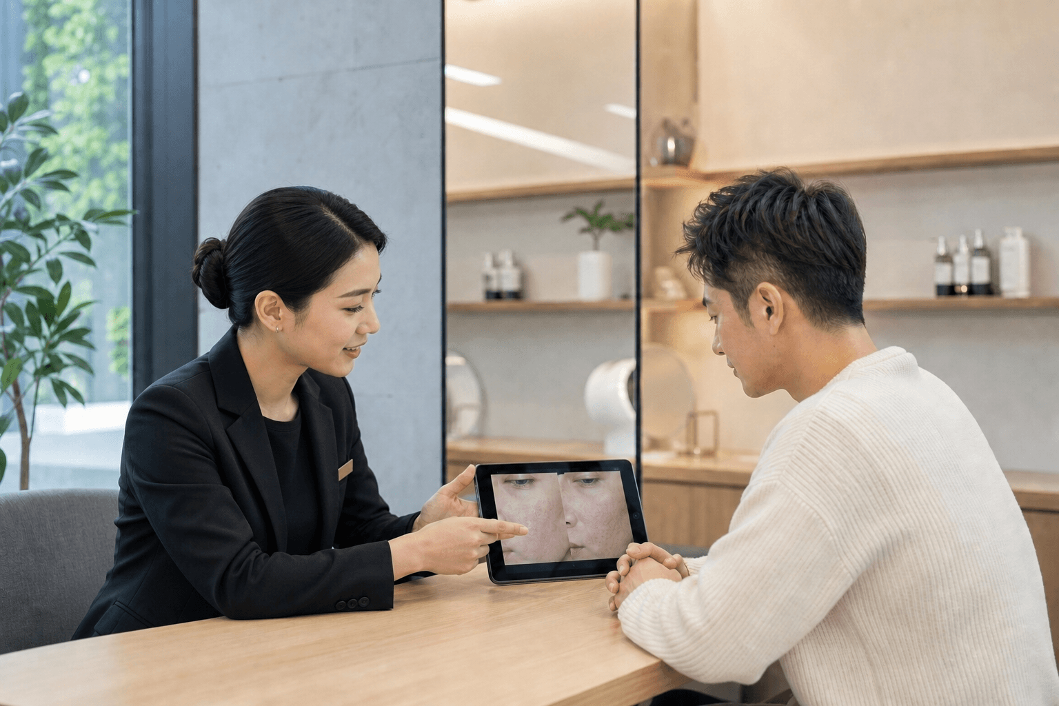脫毛療程流程｜膚況評估 清潔準備 AI 光照 降溫舒緩