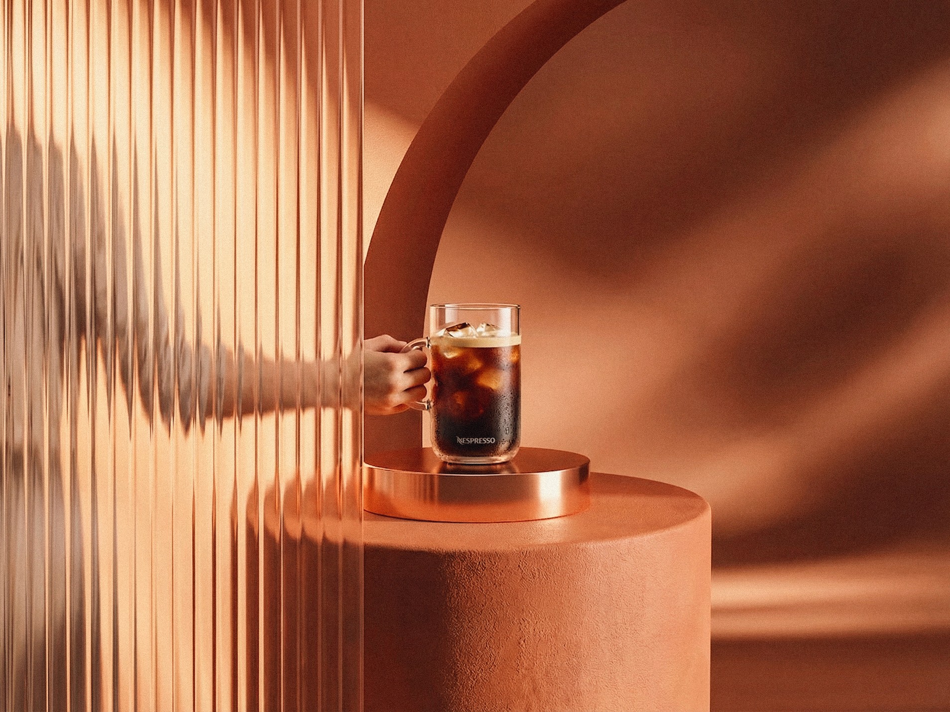 Streetside billboard with flyposters of the Batch.Works brand and illustrations