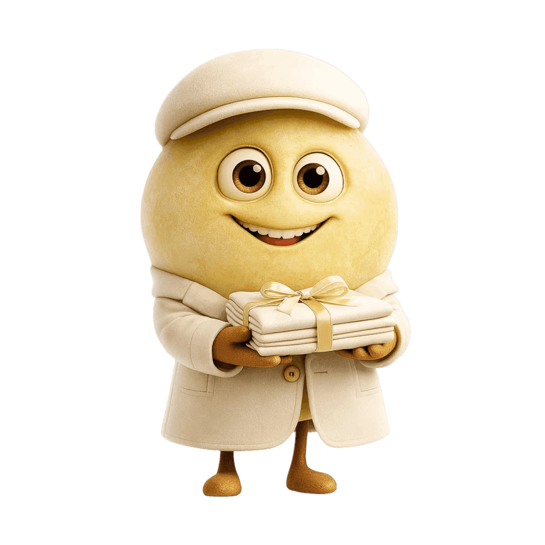 Pinot Blanc grape berry illustration for wine education.