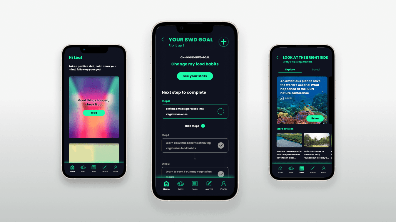 App sur l'éco-anxiété