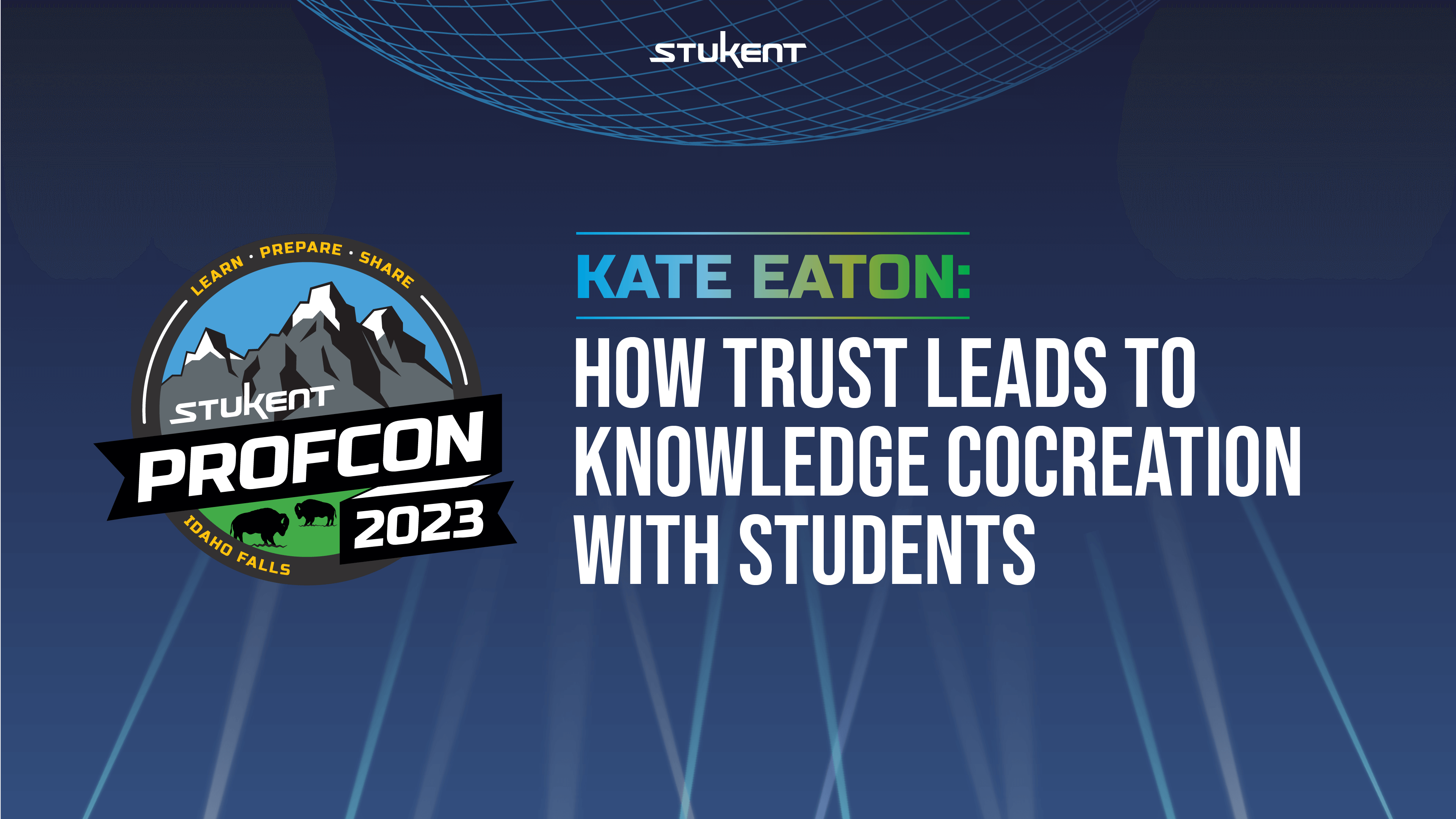 Kate Eaton: How Trust Leads to Knowledge Co-Creation with Students