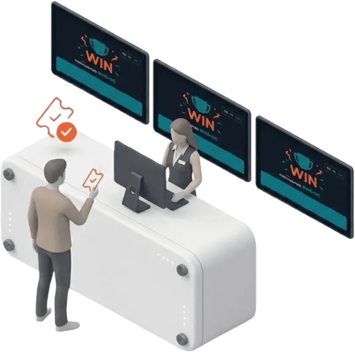 white and brown long fur cat