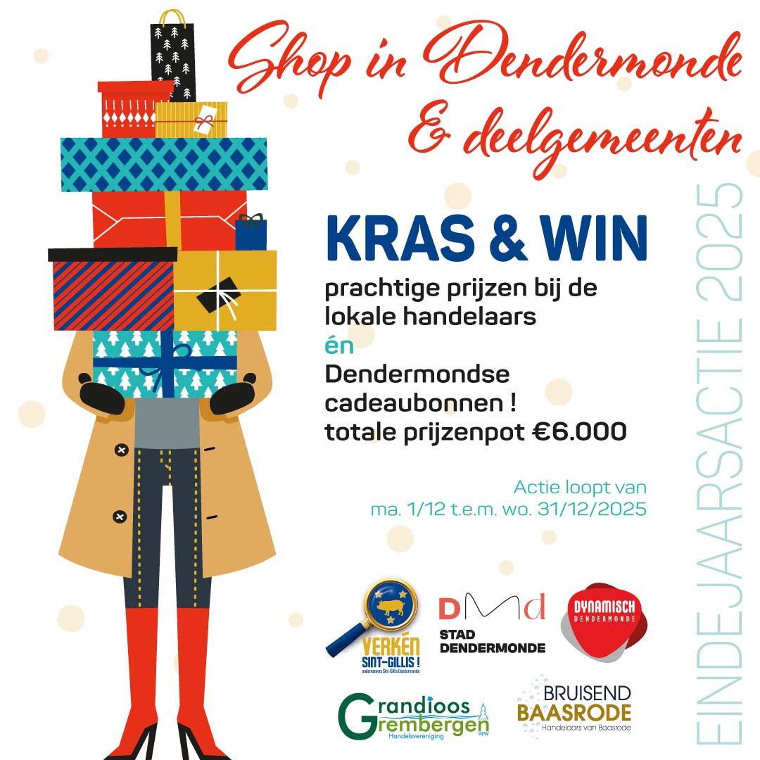 Affiche Eindejaarsactie 2025
