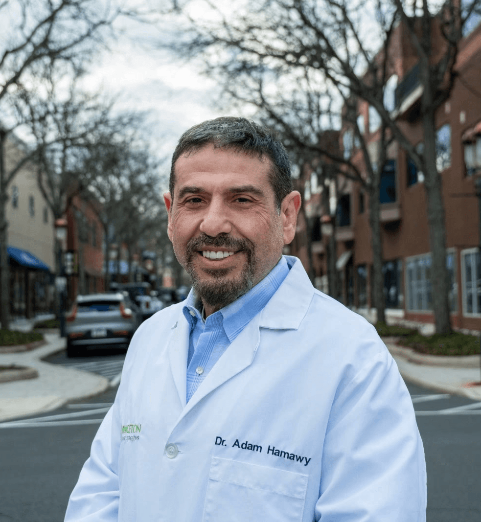 Headshot of Dr. Hamawy, candidate for U.S. Congress in NJ District 12