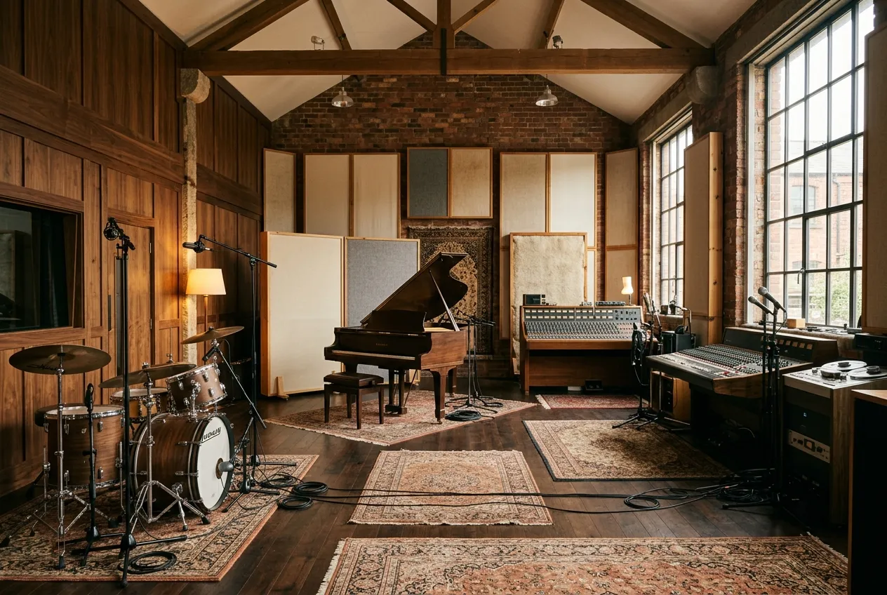 Live room at Fernhill Sound