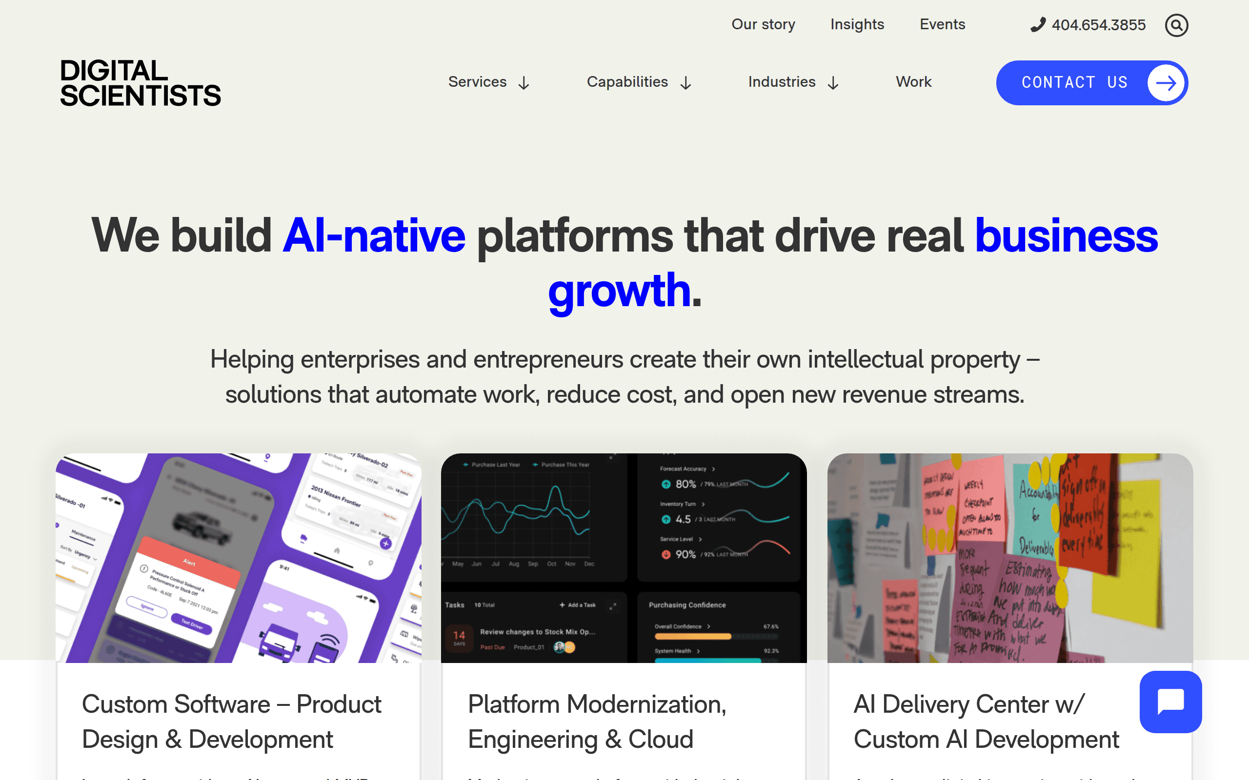 Digital Scientists Screenshot