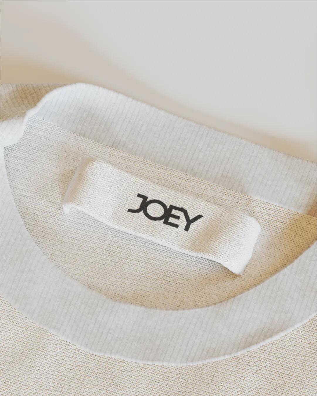 JOEY Sew in Tag Mockup