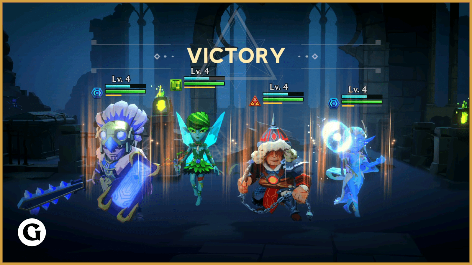 Guild of Guardians victory screen