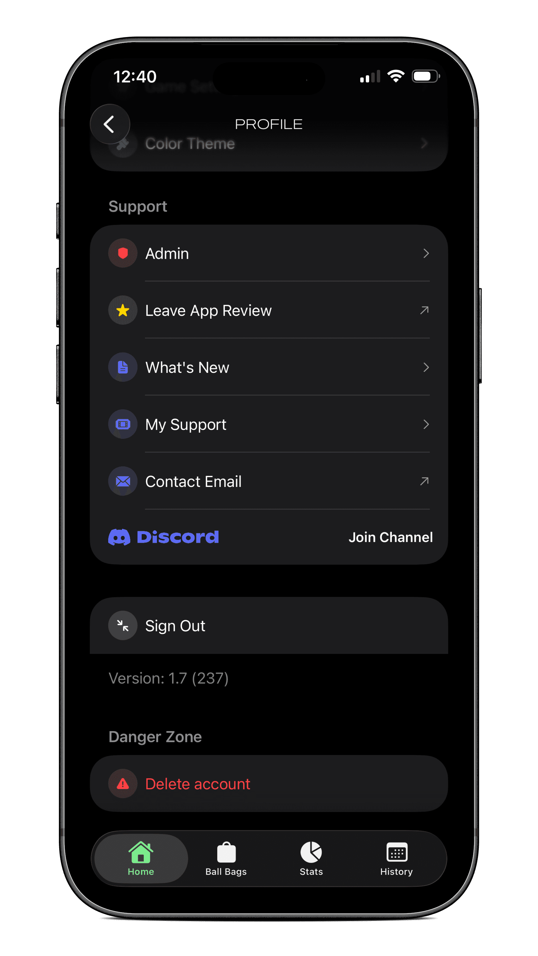 Strikemaster homepage example screenshot