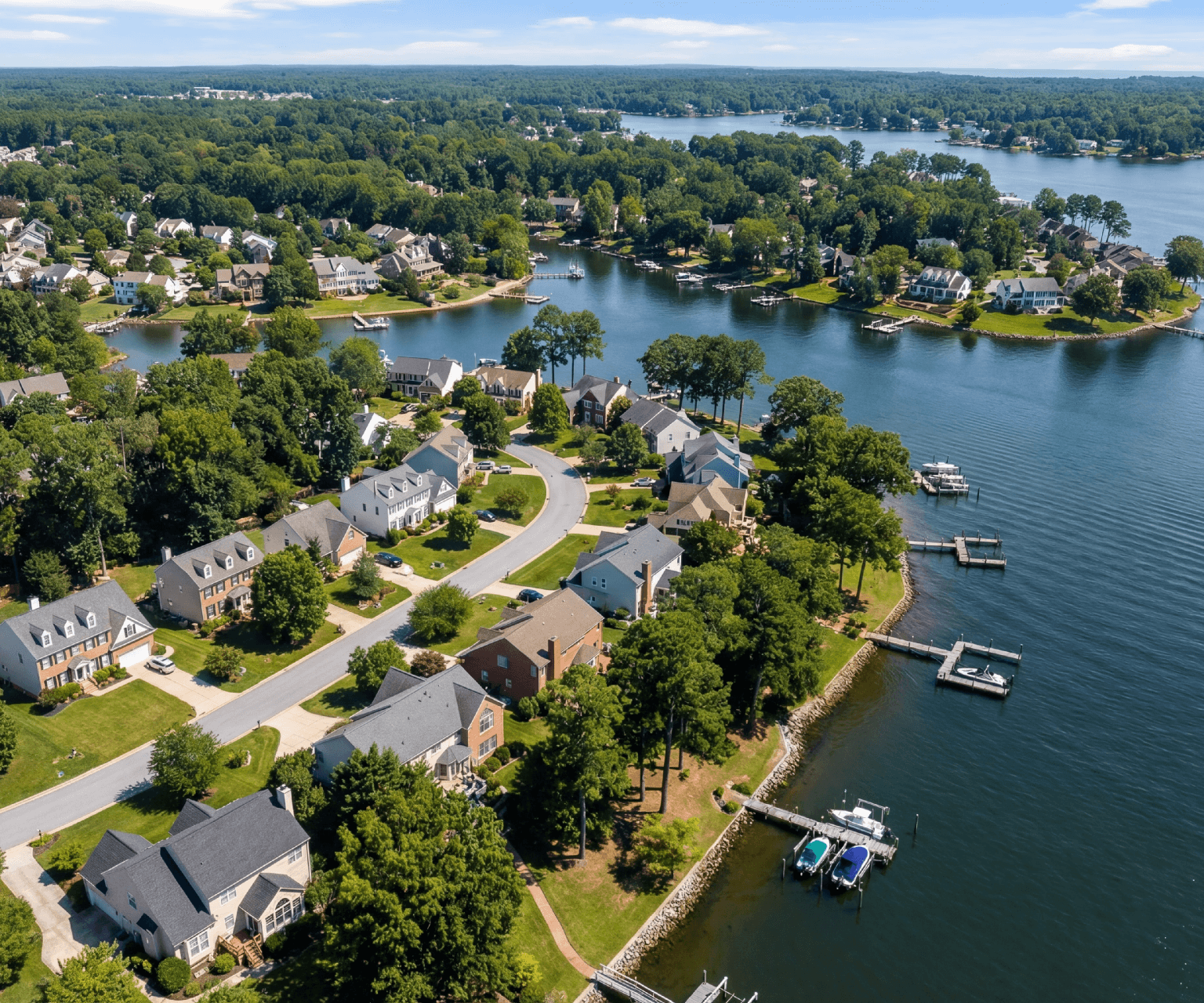 Waterfront properties near the Arnold, MD area