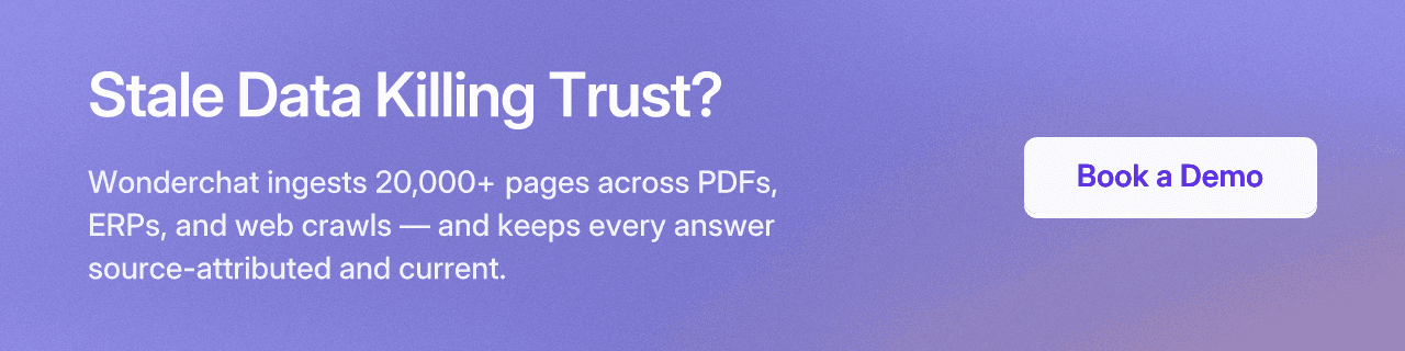 Stale Data Killing Trust?