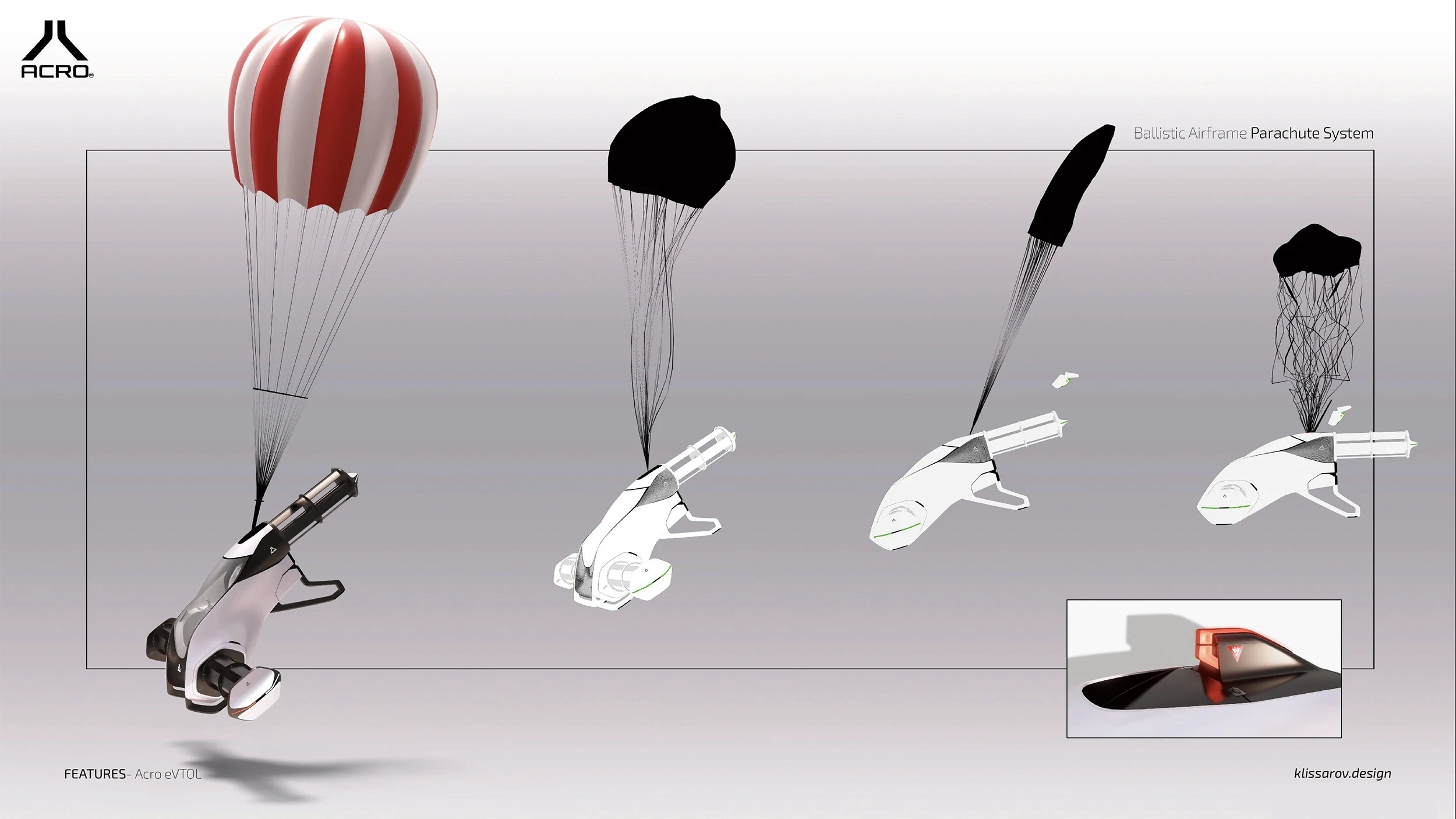 acro evtol design features