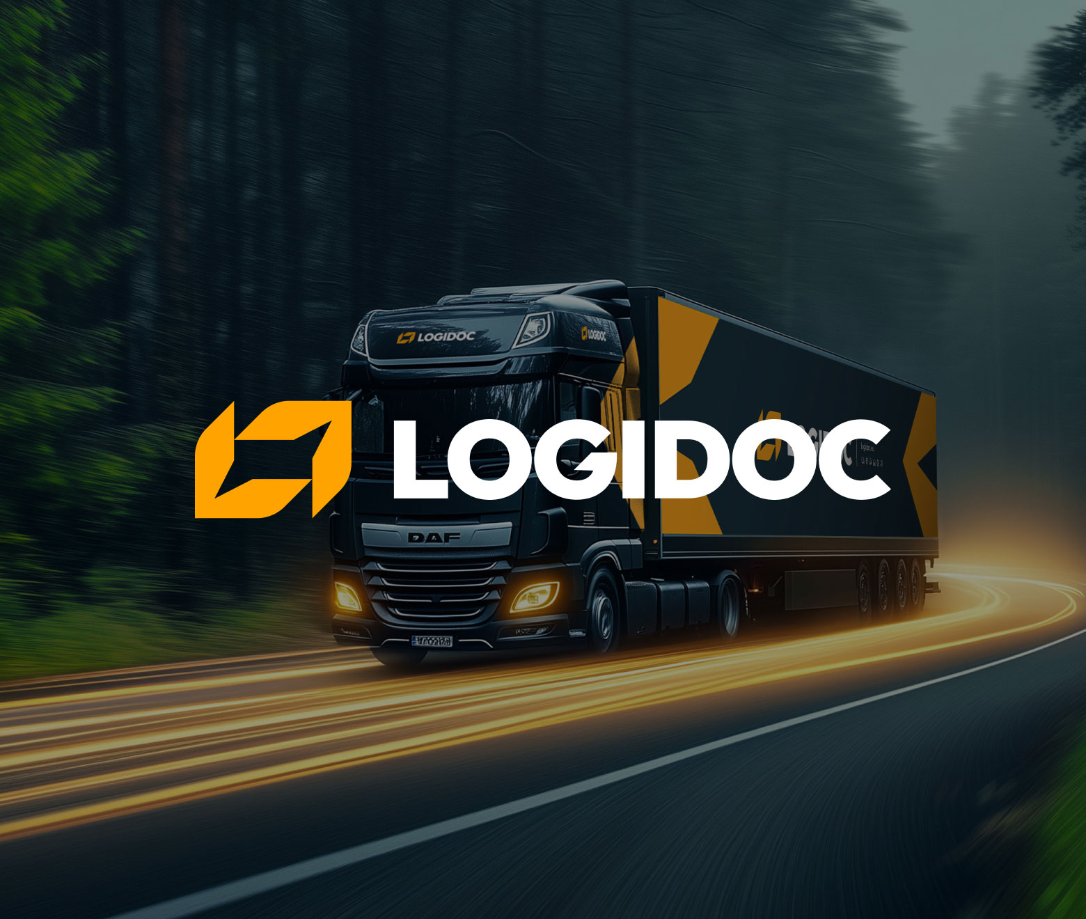 Айдентика логистической компании Logidoc