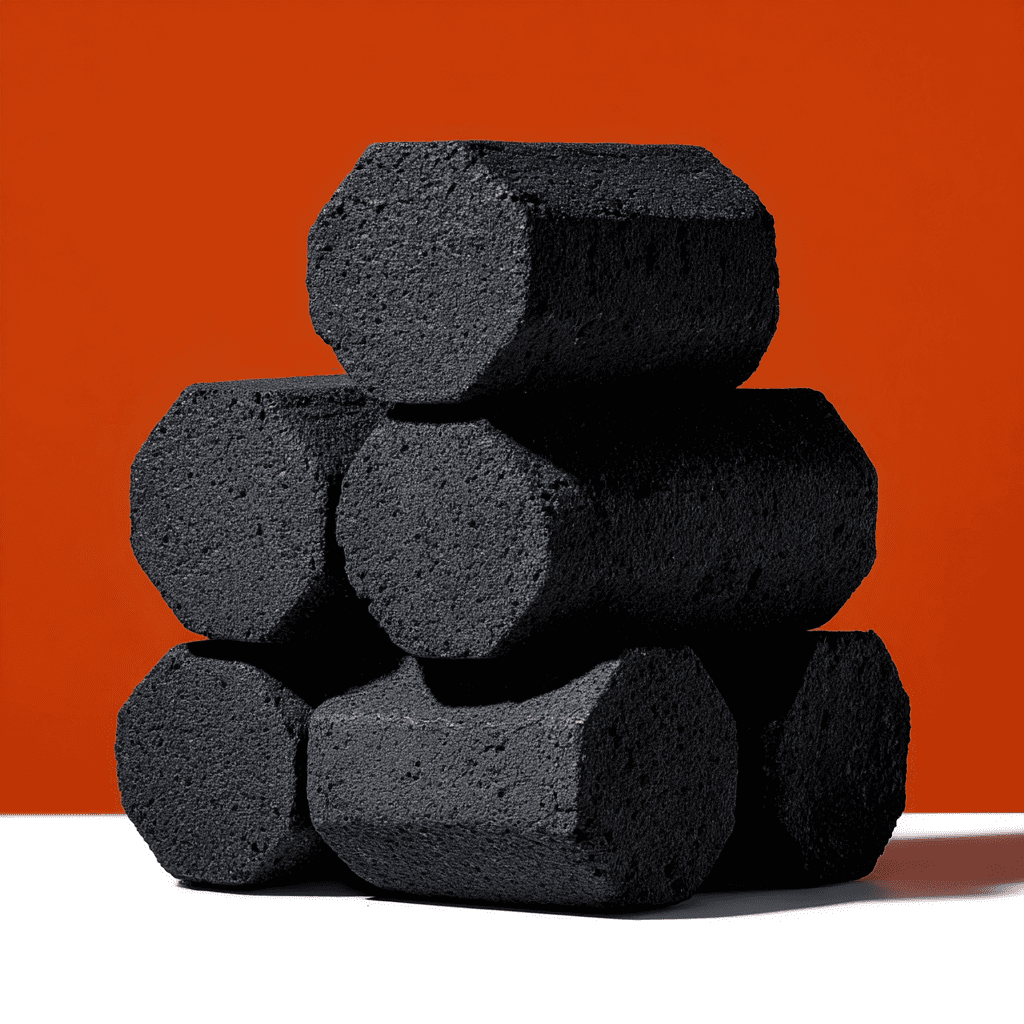 gcc coconut charcoal cubes made in indonesia