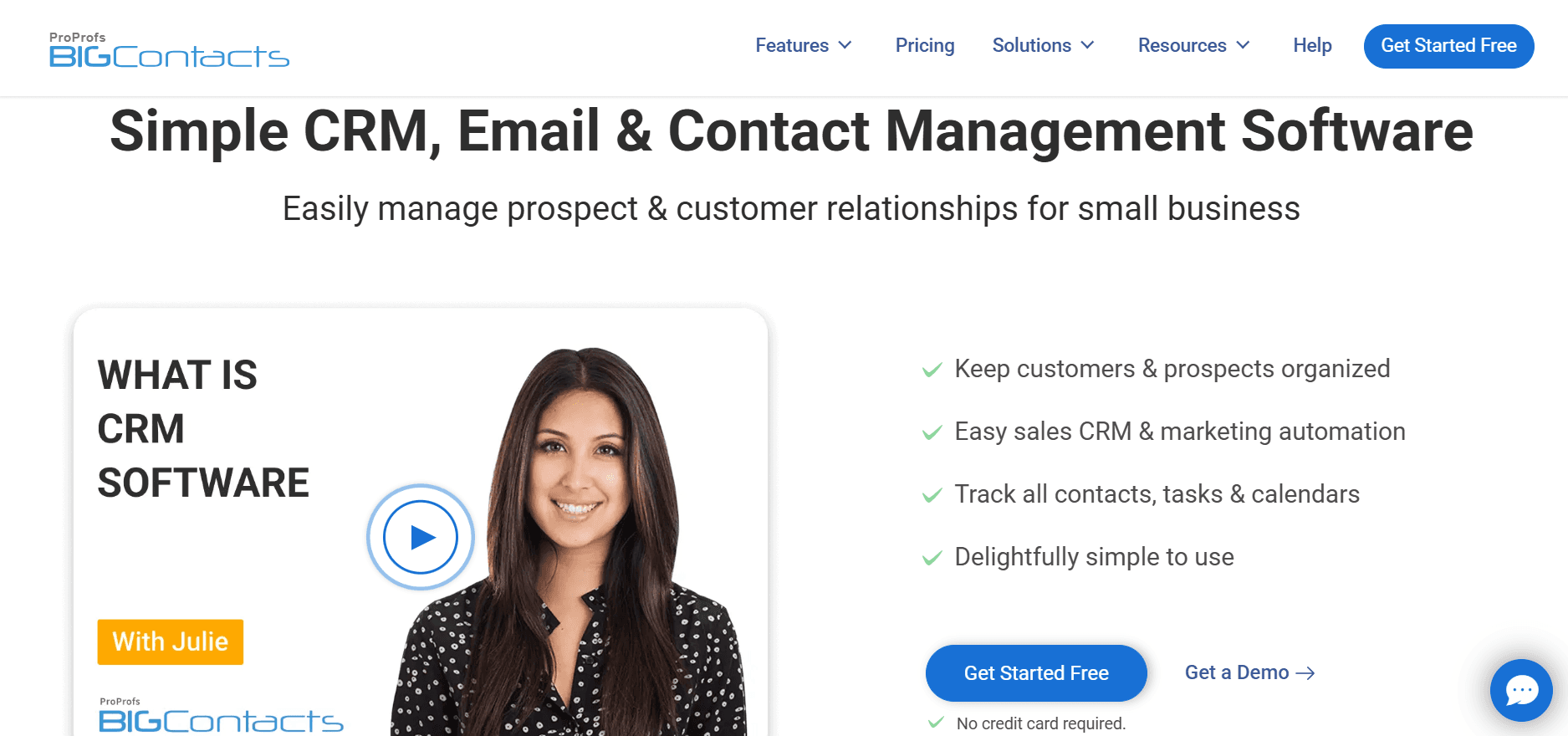 bigcontacts - Lead Nurturing Tools