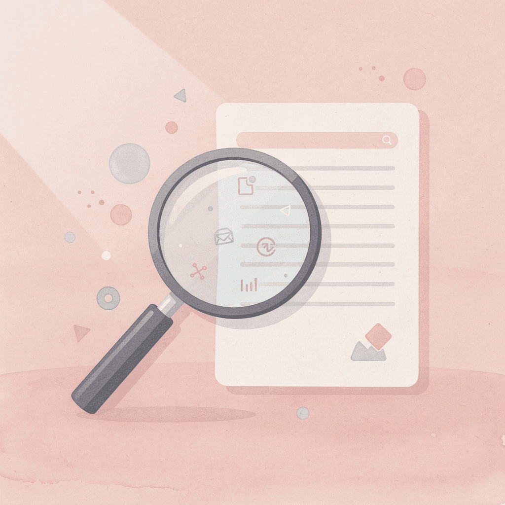  Magnifying glass analyzing SAT practice test results for a detailed breakdown