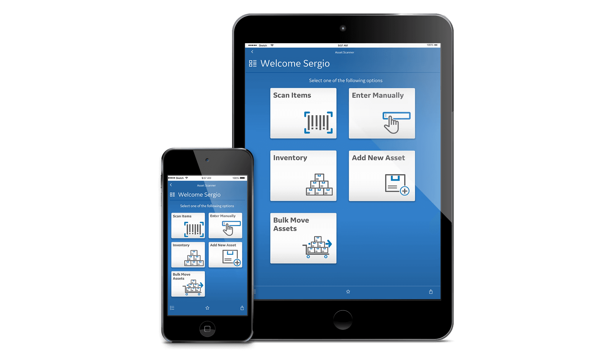 Servicenow Scanner App on Mobile devices