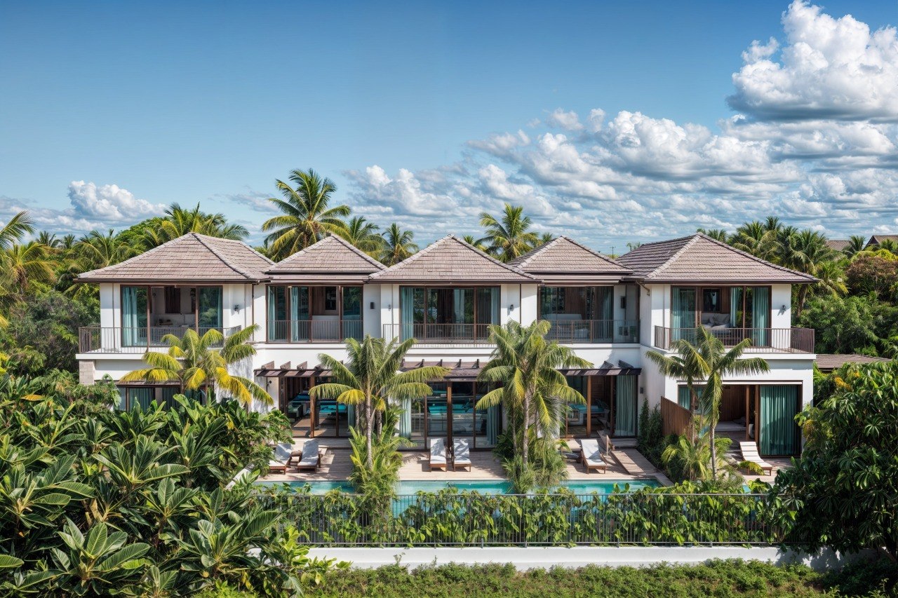 2-bedroom villa with ocean views in Green Village, Nusa Dua
