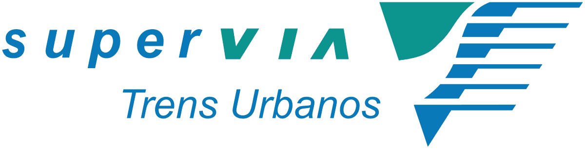 Logotipo da SuperVia Trens Urbanos.