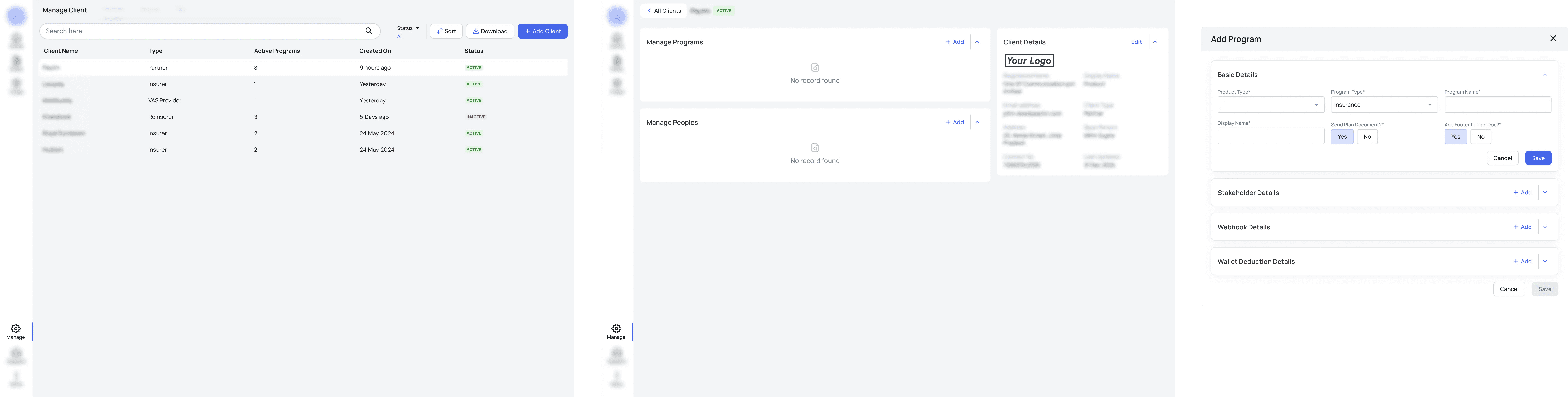 Program creation flow overview