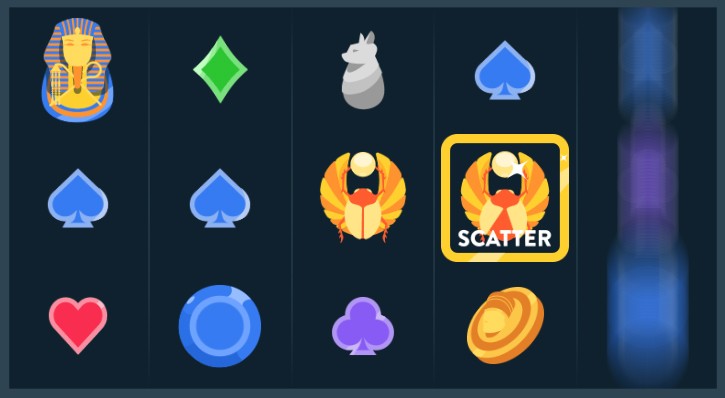 Scarab Spin - capture de gameplay Stake Originals