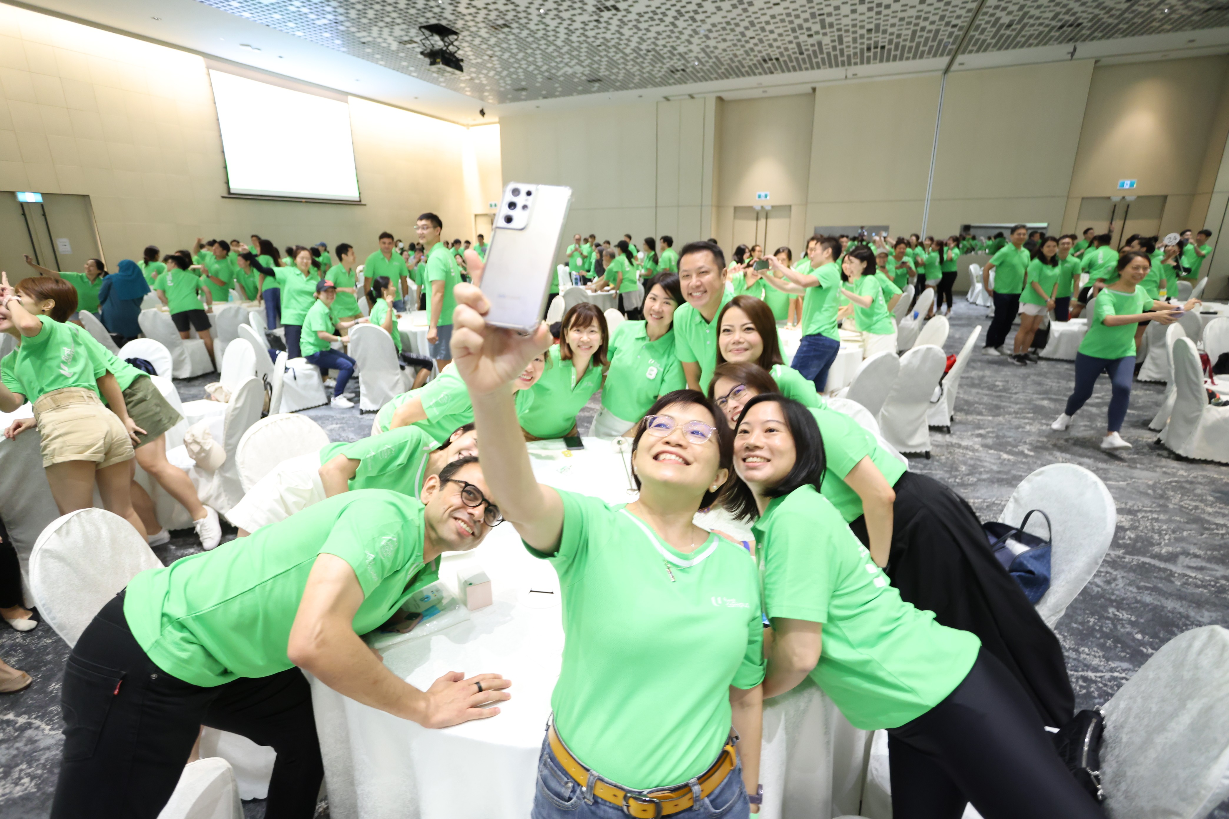 Shanghai themed gala dinner event with stage performances by Weco Events