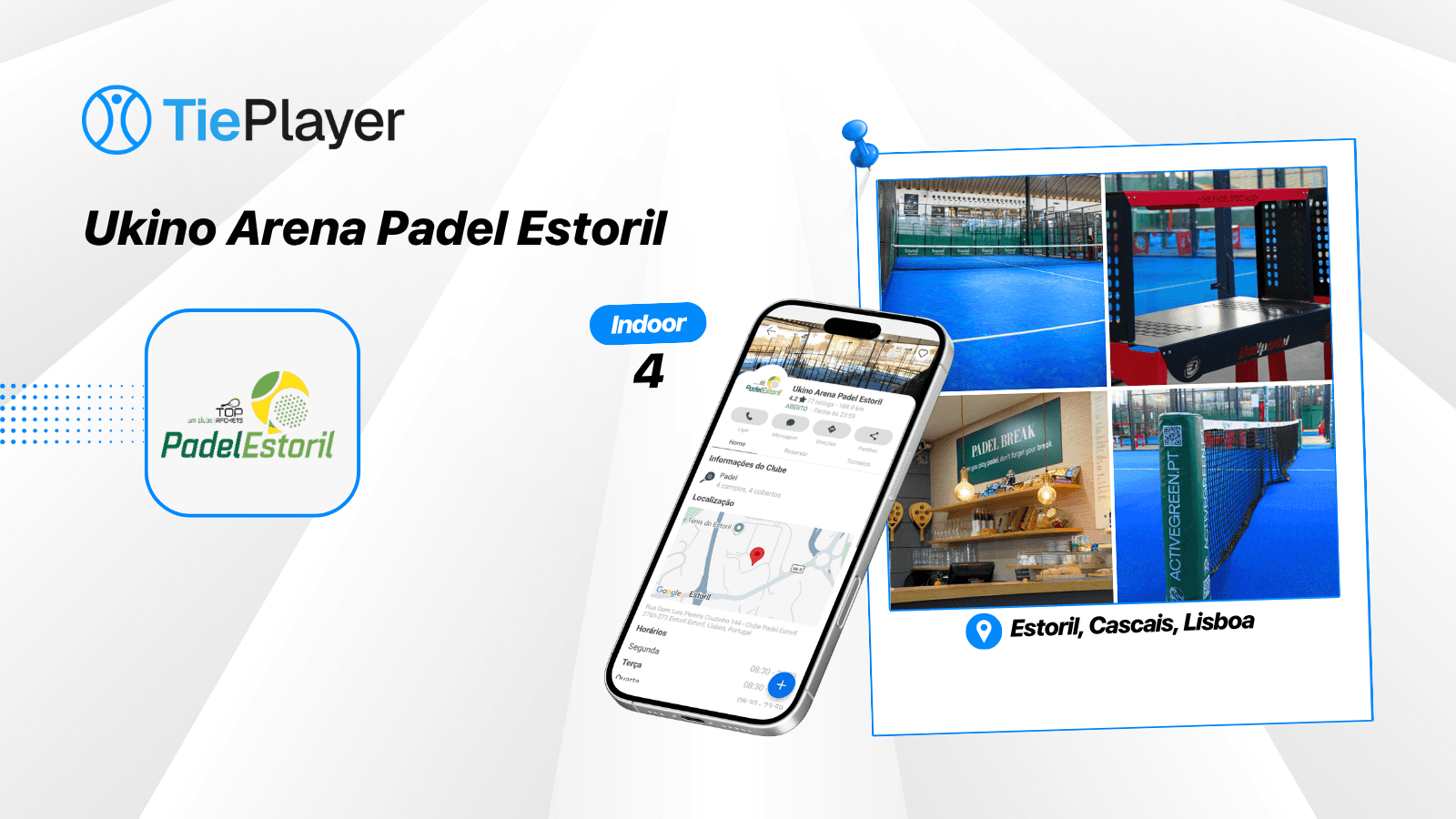 Book a padel court at Ukino Arena Padel Estoril