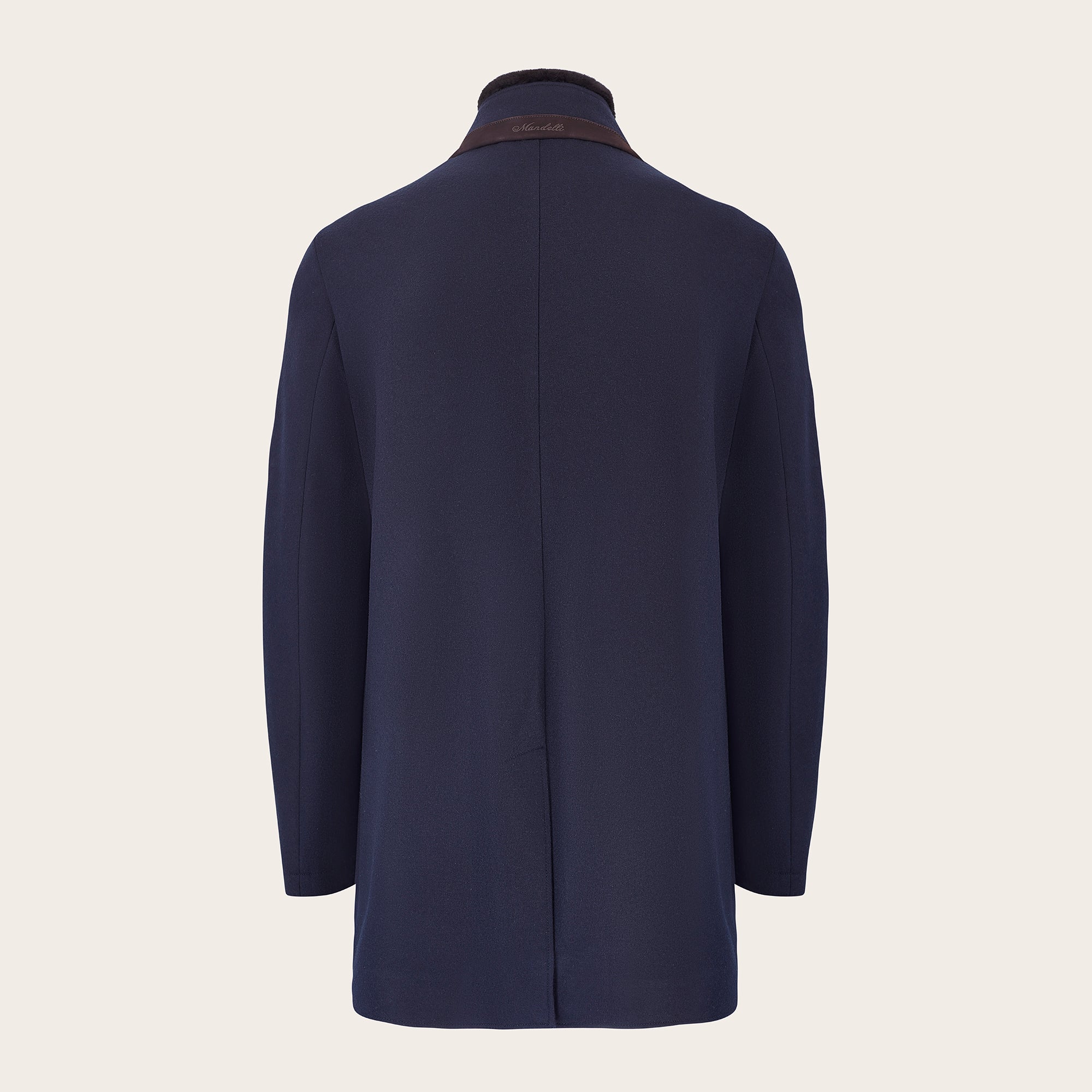 Double Jersey Pure Cashmere Sweatercoat - Mandelli UK