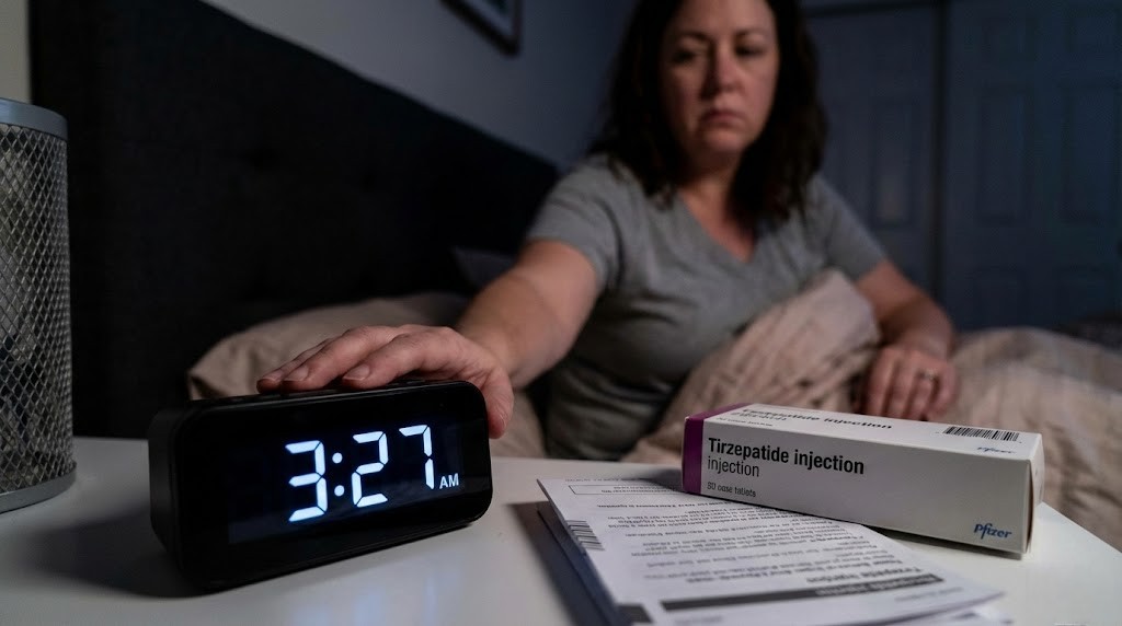 Tirzepatide insomnia