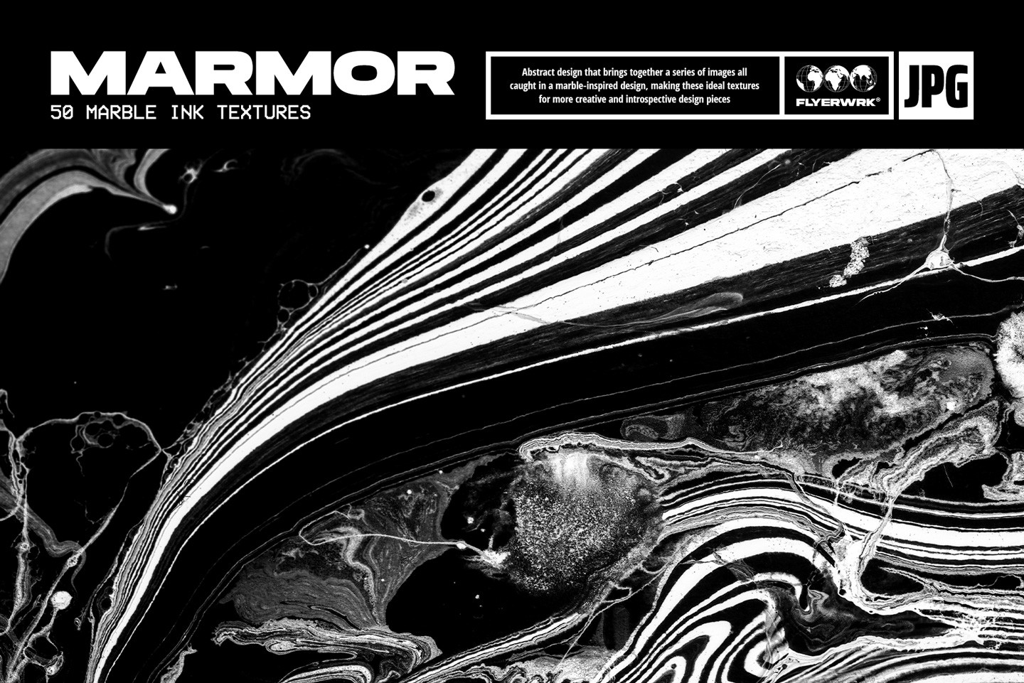 Marmor abstract marble ink texture with high resolution liquid swirls and monochrome organic design patterns