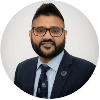 woman in white crew neck shirt smiling