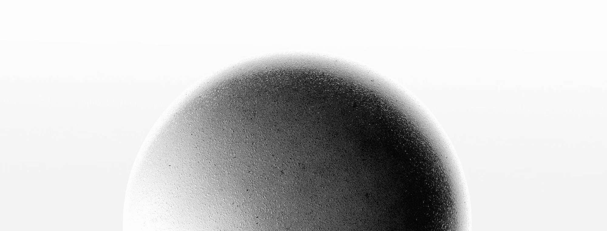 a circular object with a white background