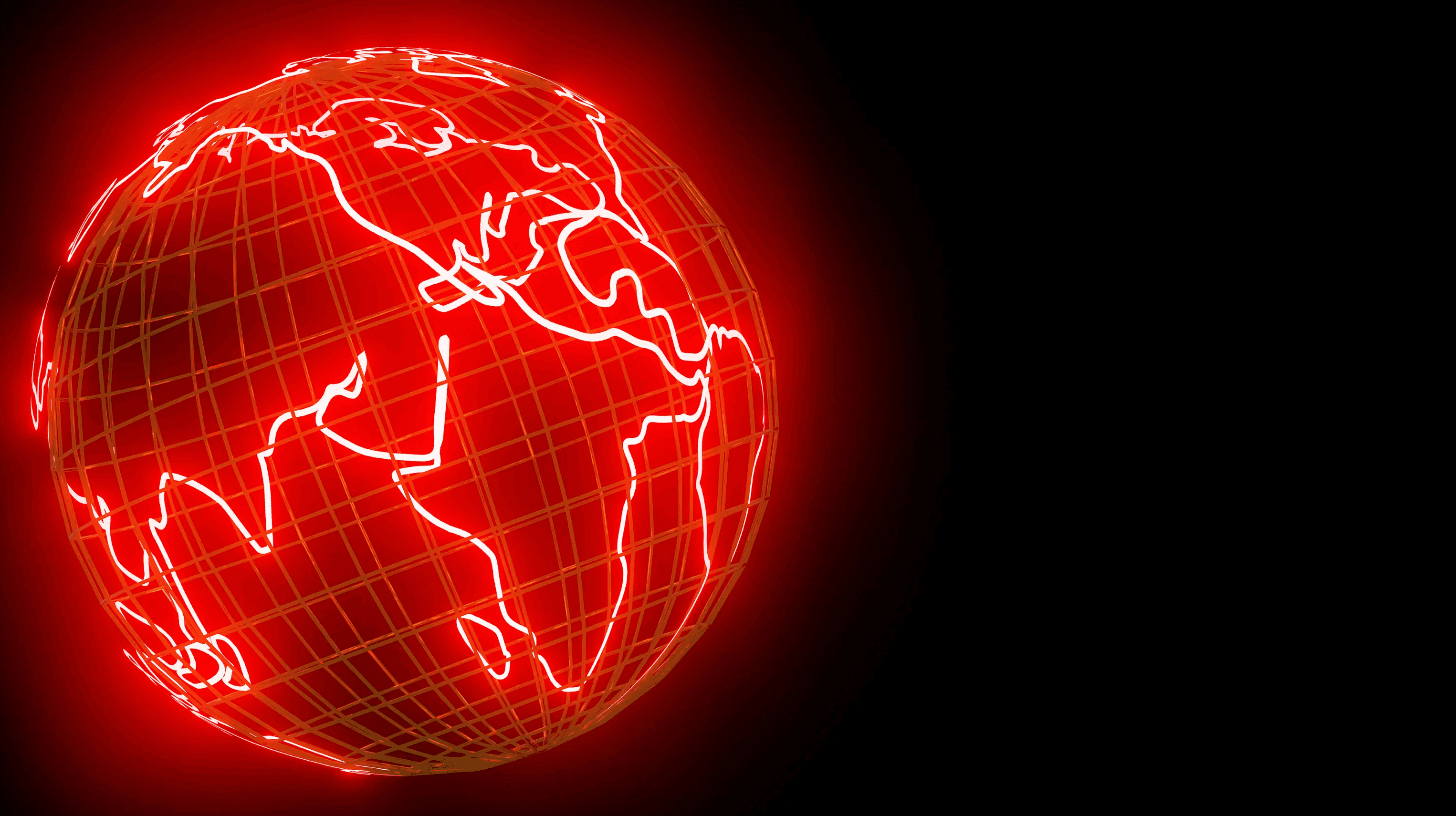 Glowing globe