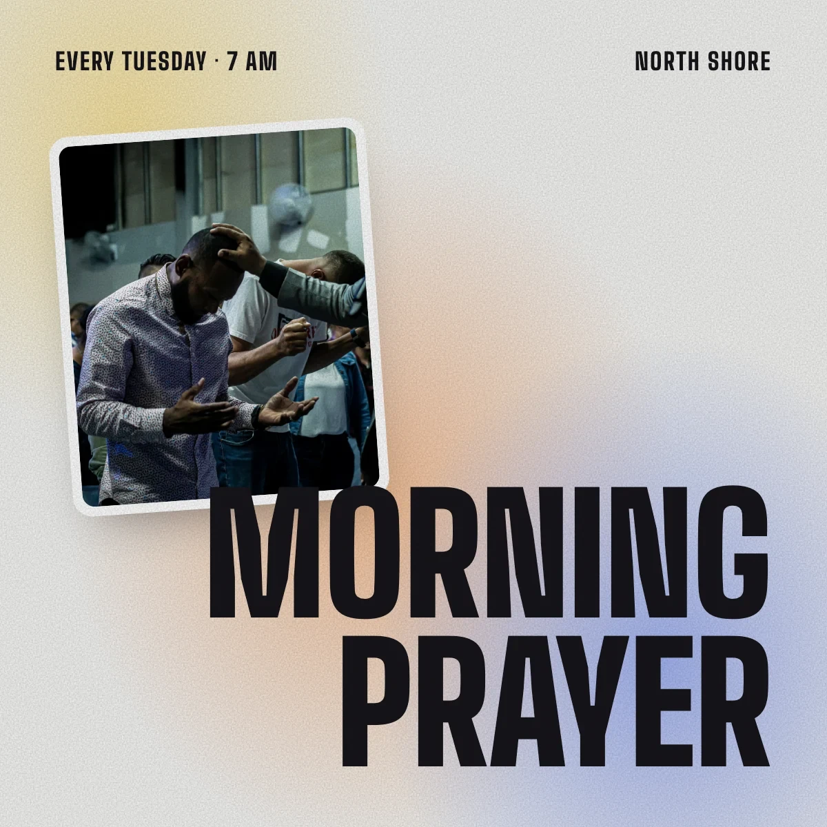 Tuesday Morning Prayer event artwork