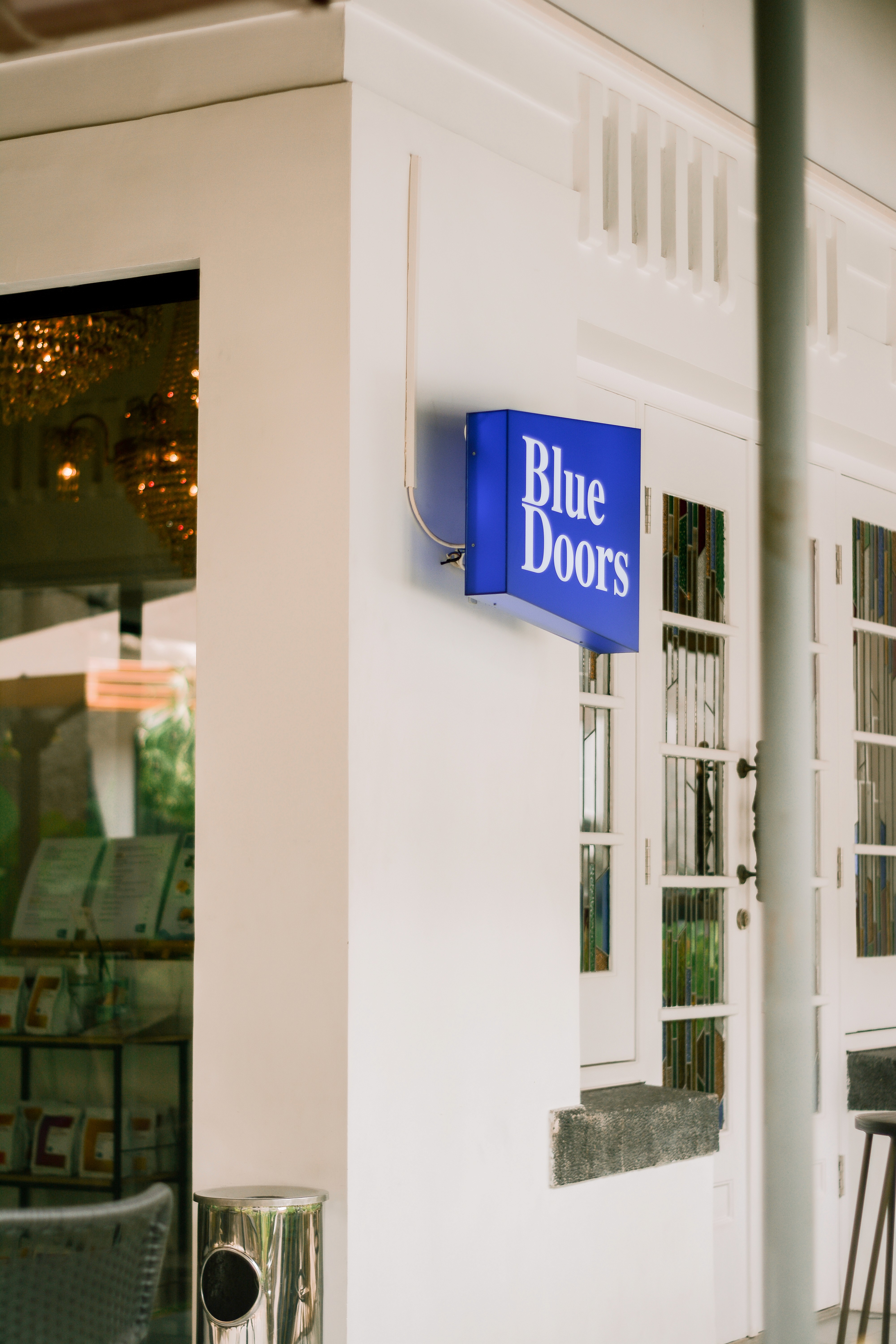 Exterior of Blue Doors Surabaya
