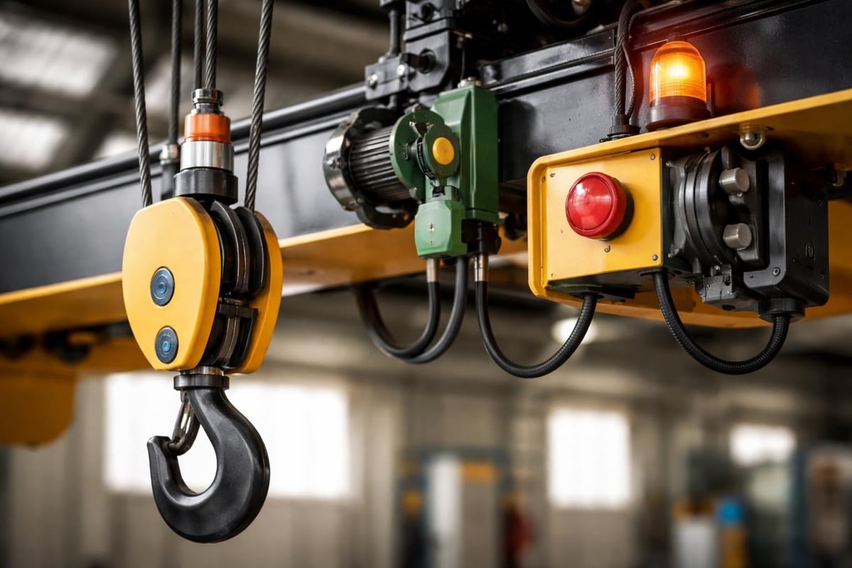 Lifting equipment safety systems