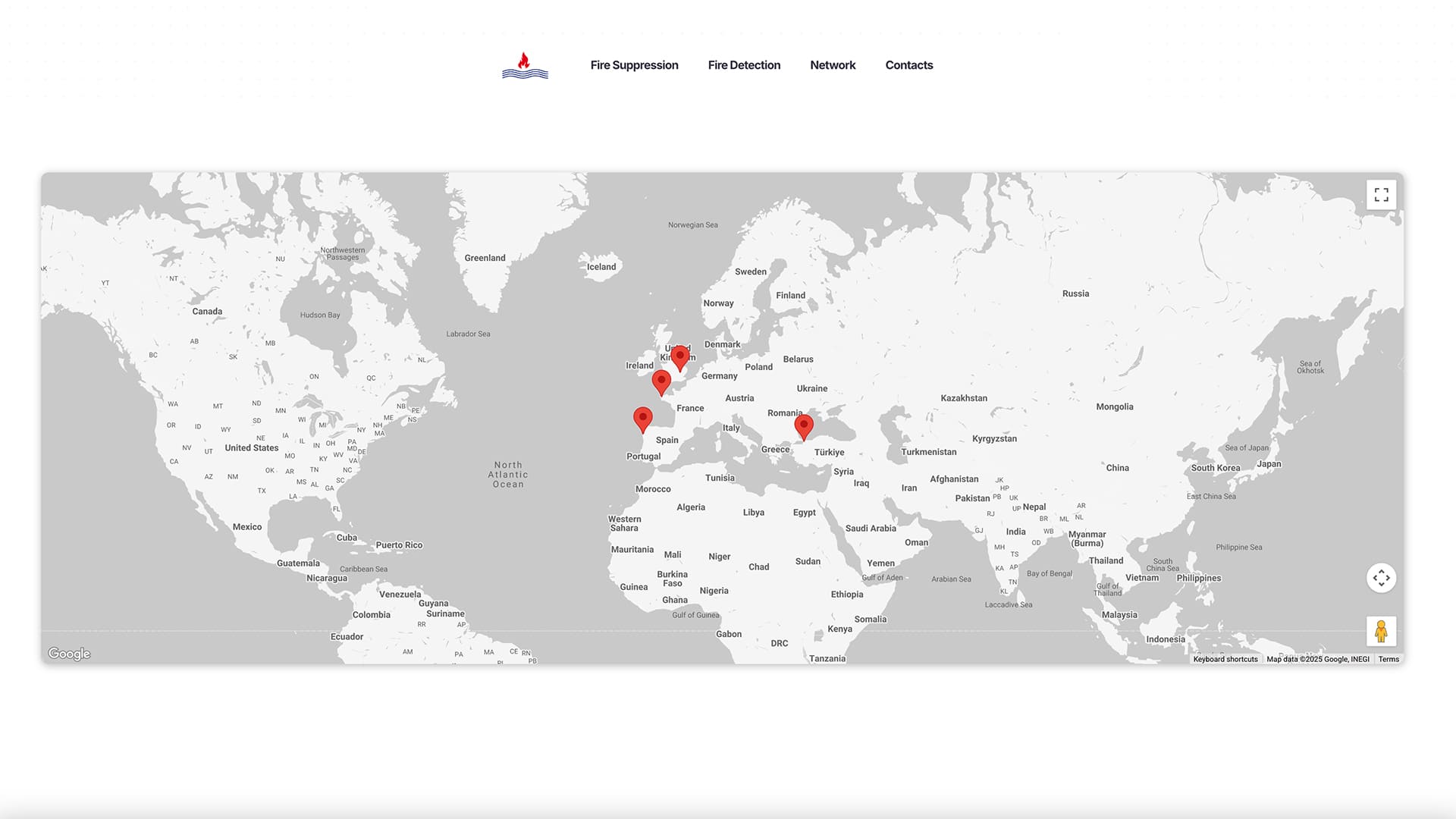 Map Marine Fire - Gds Company