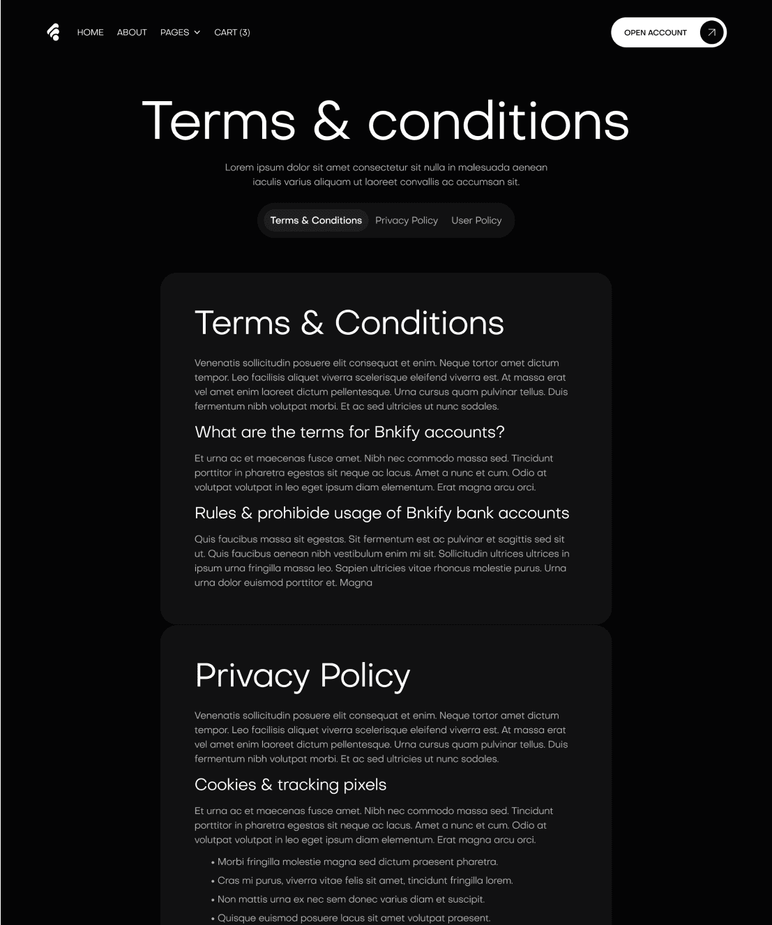 Techbeta - 404 Page - Website Framer Template