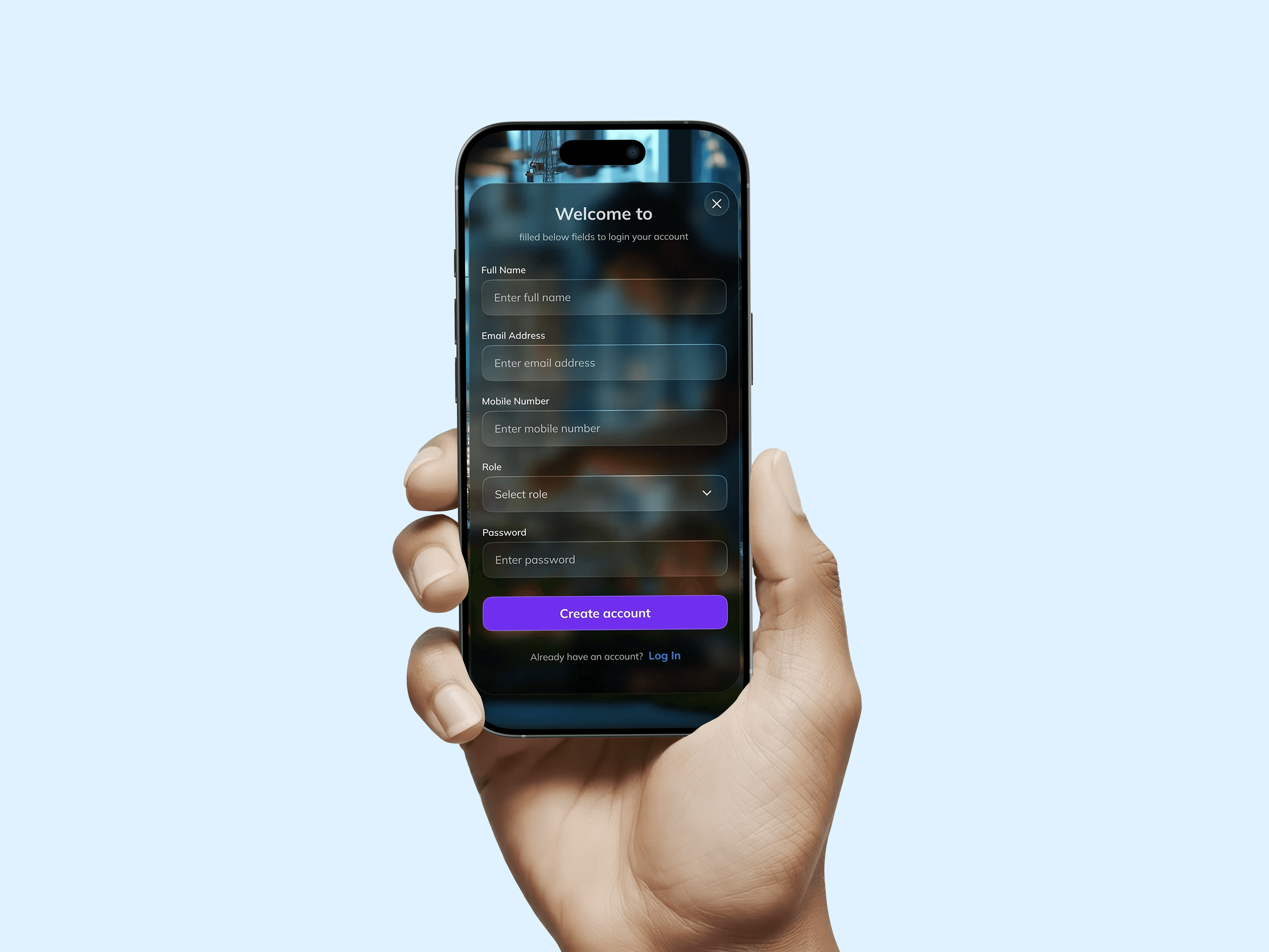 Men Red BG