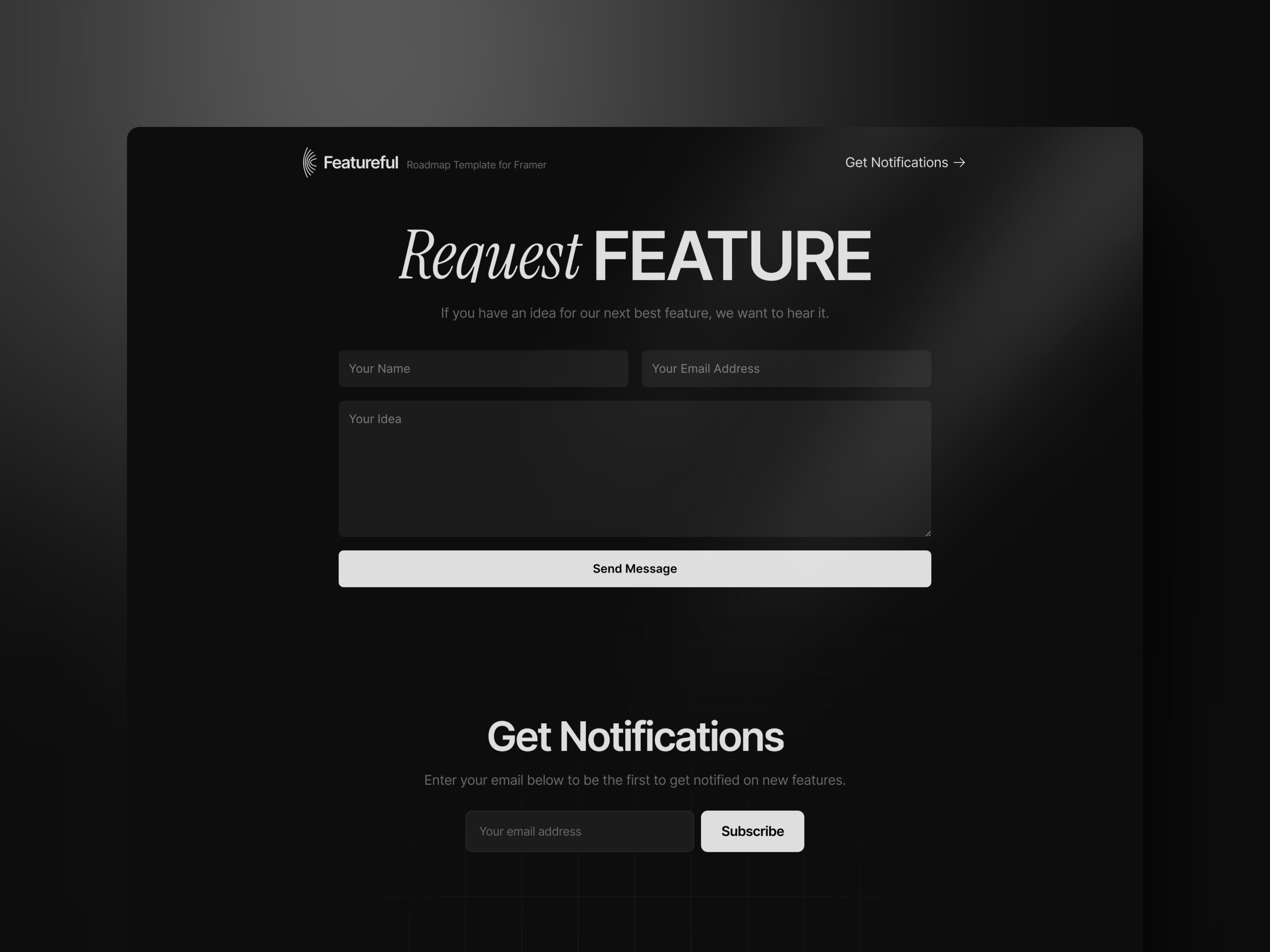 A black screen displaying text with a triangular symbol at the top, likely showing a menu or options list.