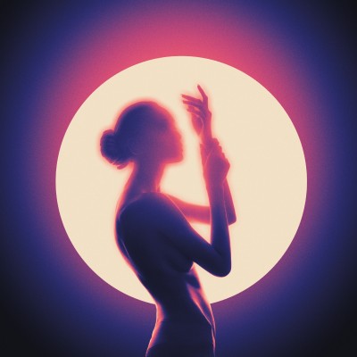 A modern, sleek design featuring abstract curved shapes and bold text in Hungarian promoting a discount on Medipredict services until the end of the year.