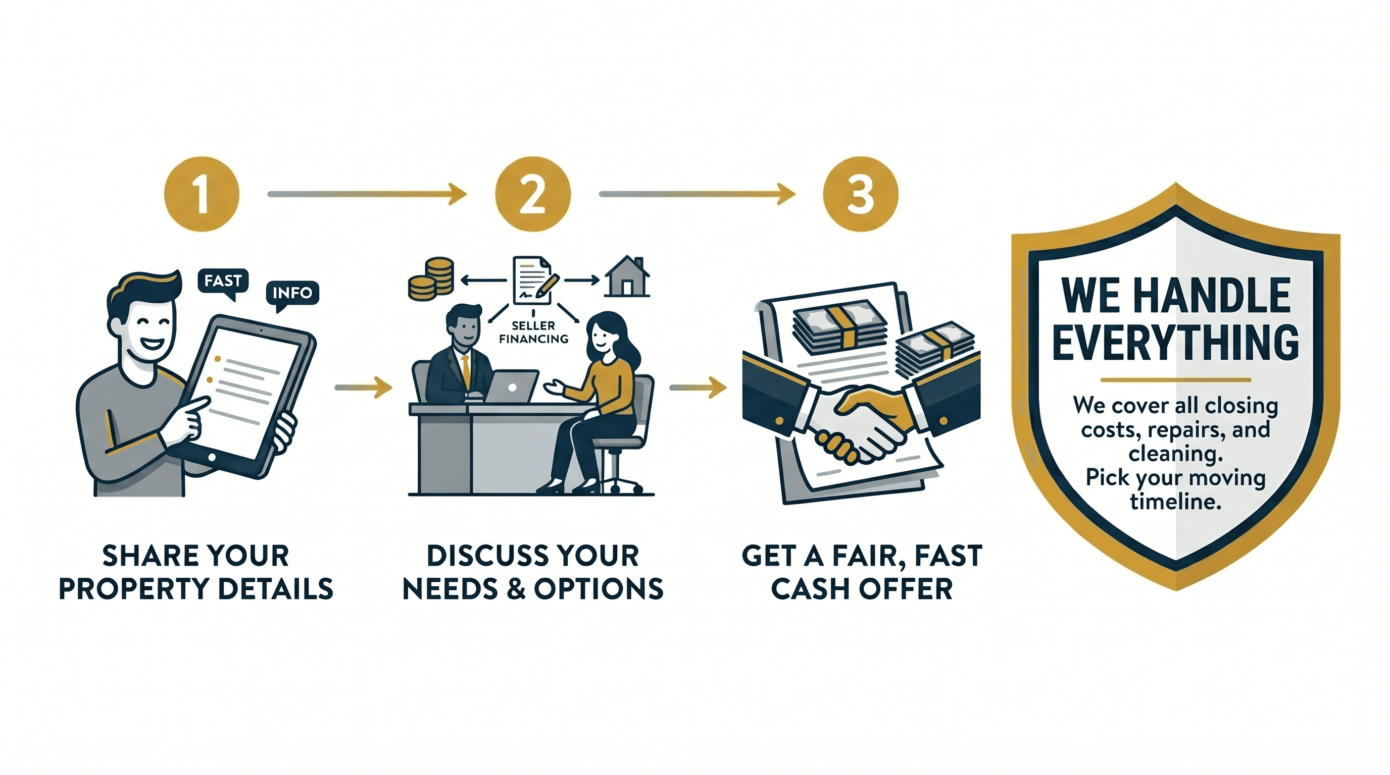 Bellhaven - cash offer infographic