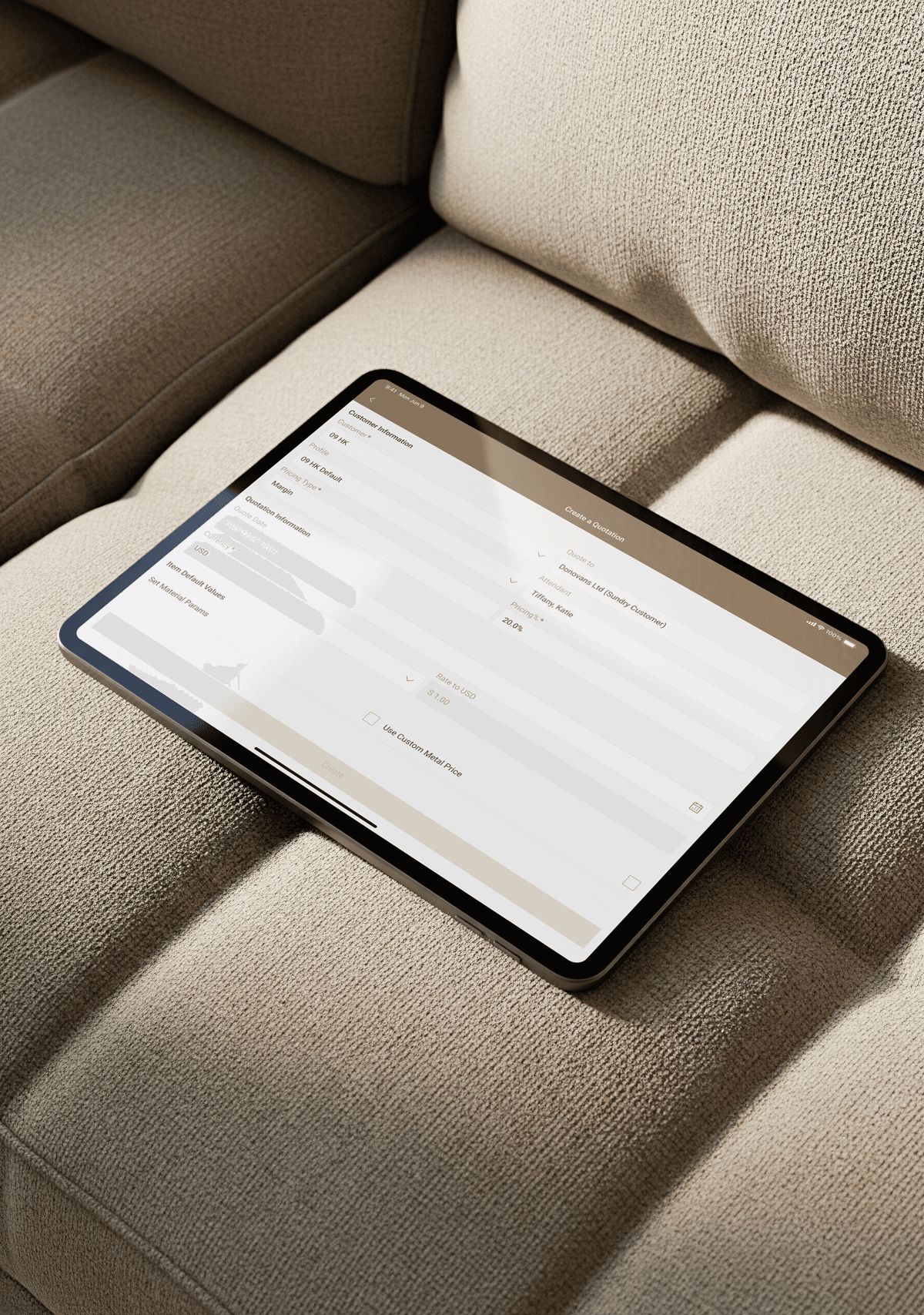 Single fresh lemon isolated on clean yellow backdrop