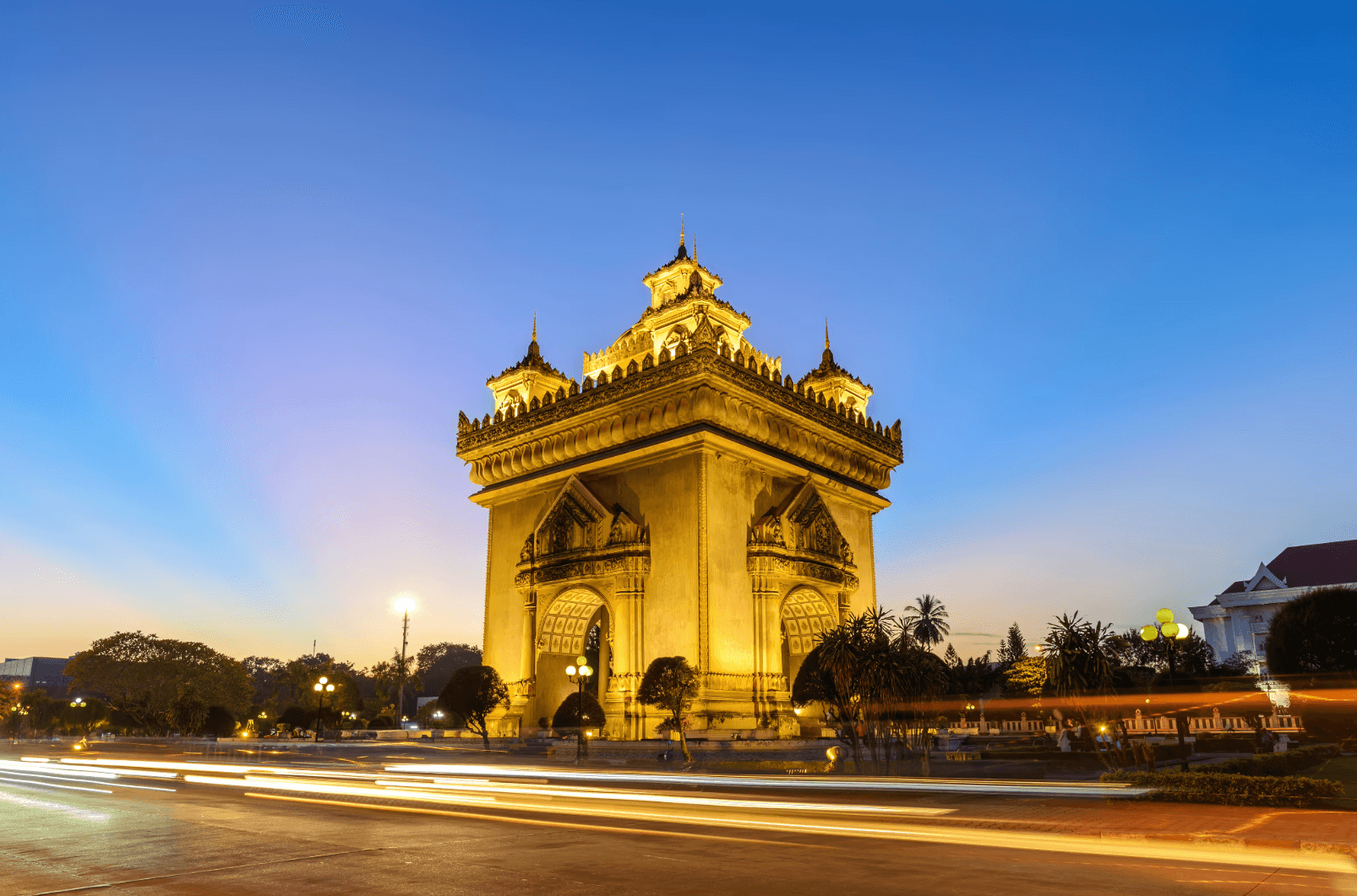 L'arc Patuxai au Laos