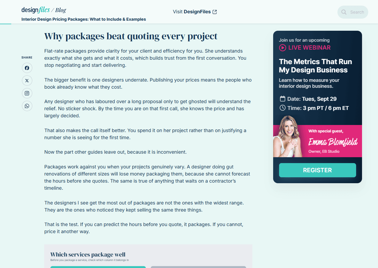 designfiles sidebar